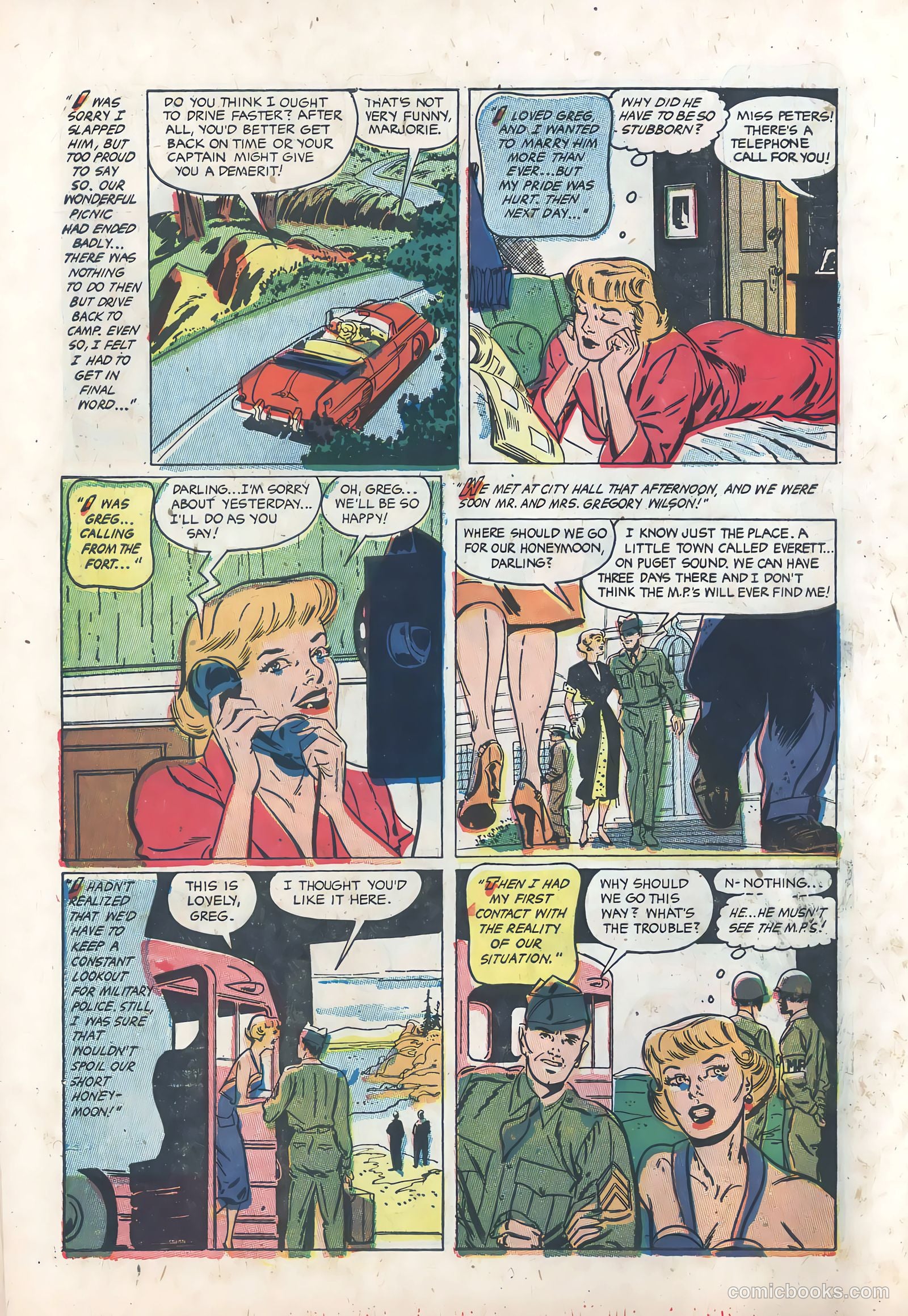 Wartime Romances #18 — page 6 of 36
