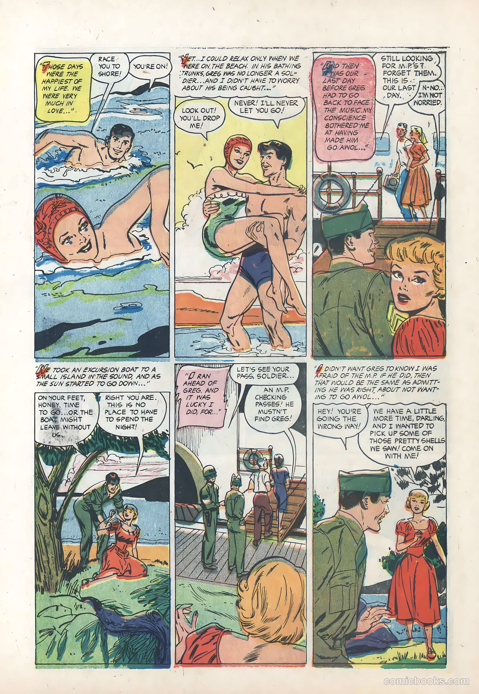 Wartime Romances #18 — page 7 of 36