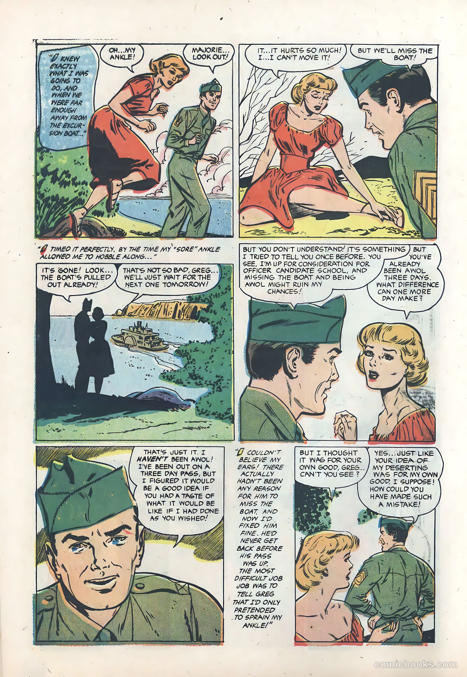Wartime Romances #18 — page 8 of 36