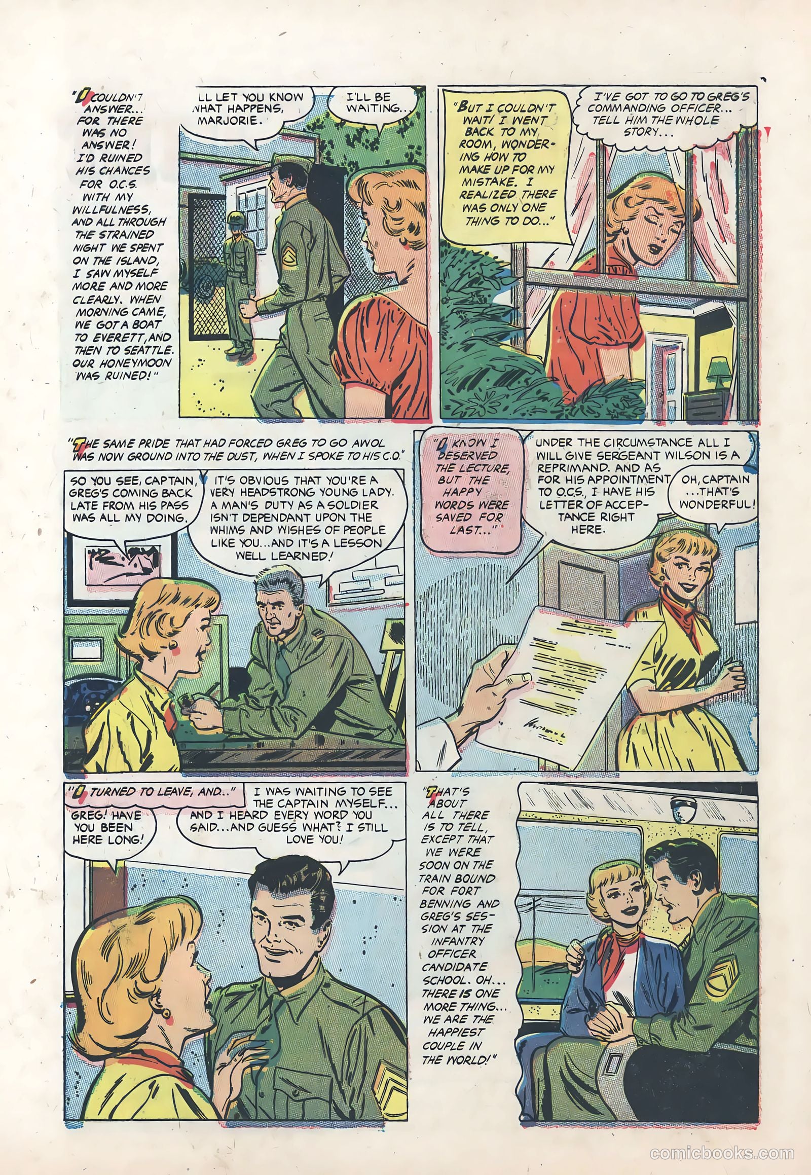 Wartime Romances #18 — page 9 of 36