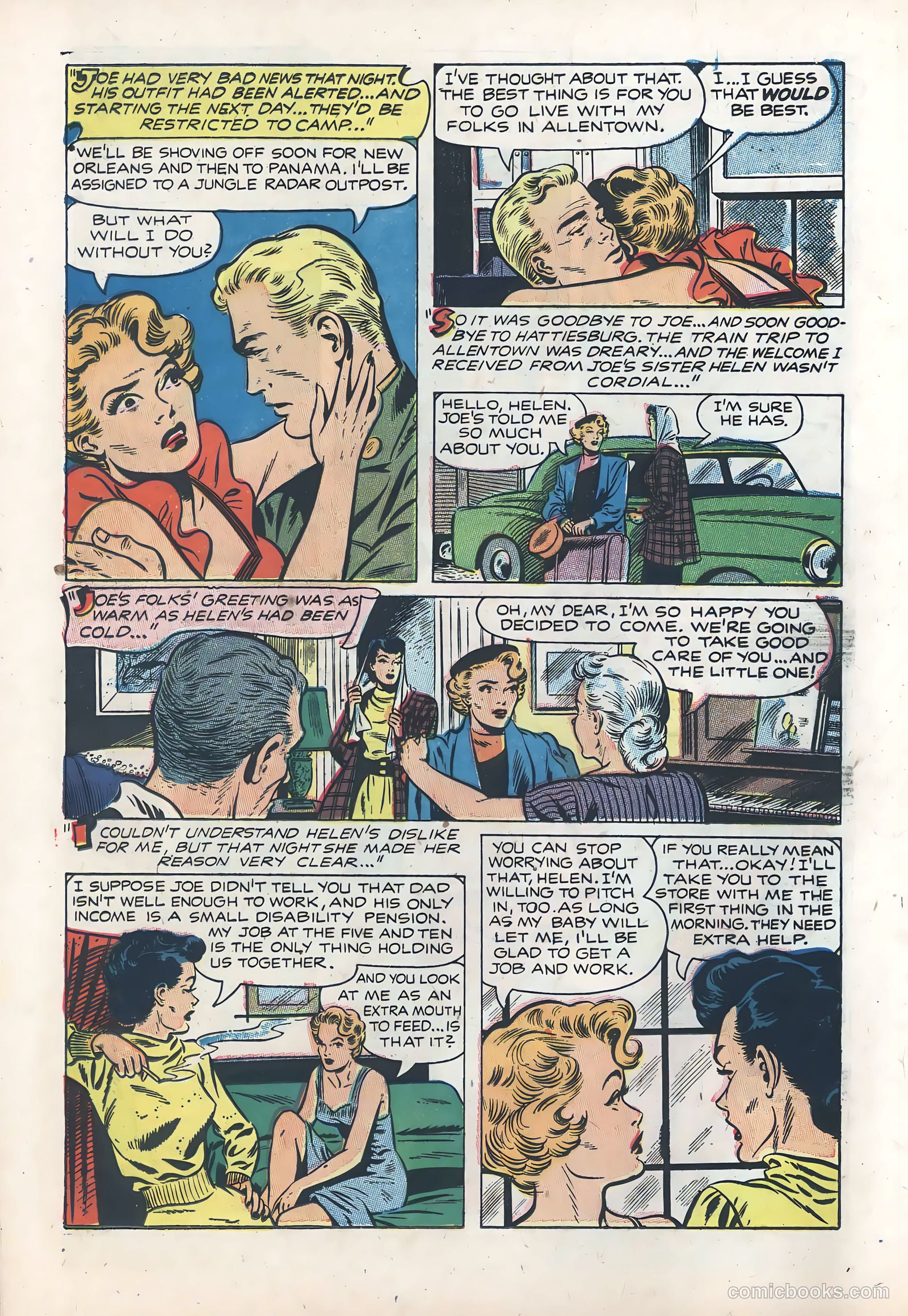 Wartime Romances #18 — page 12 of 36