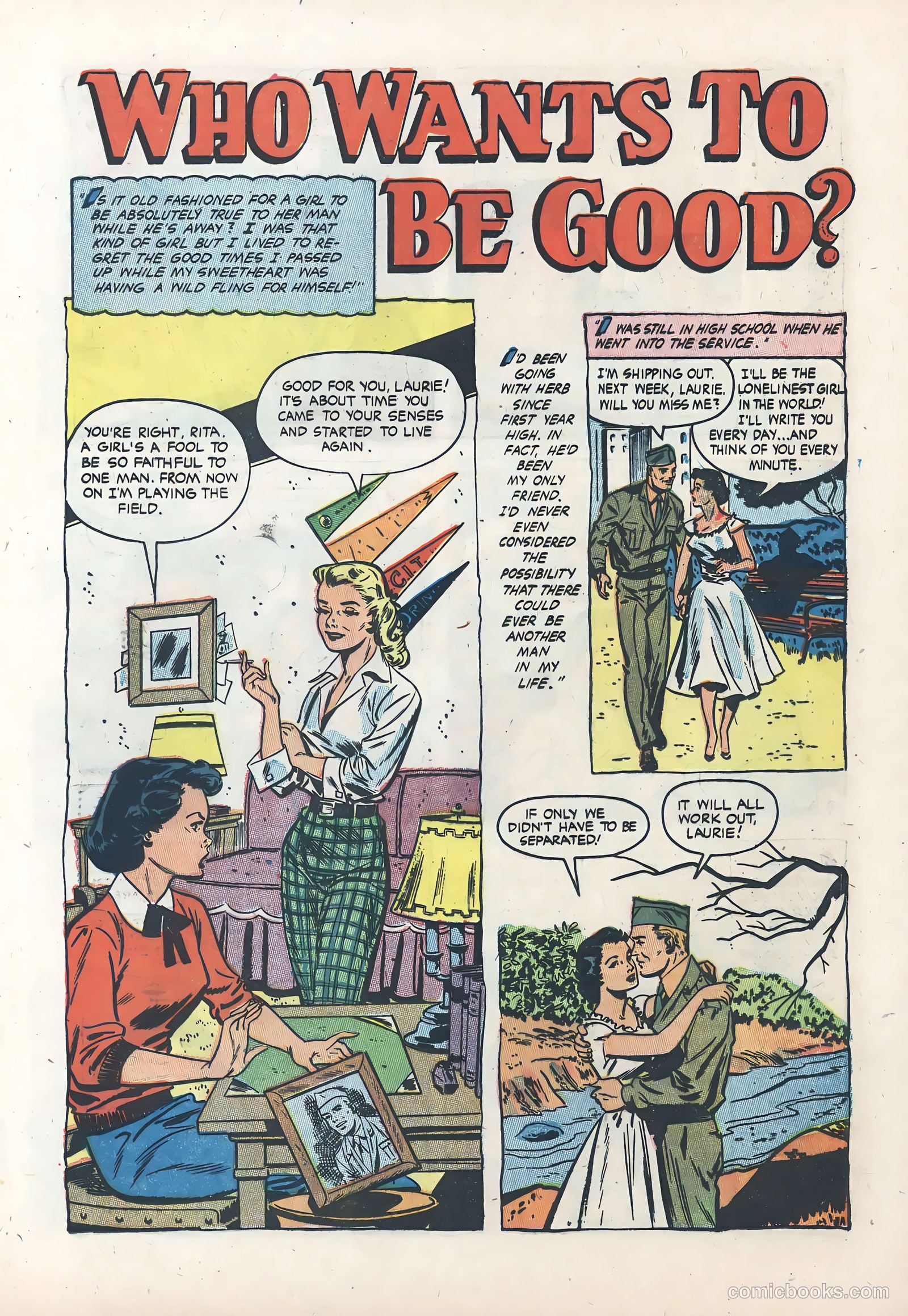 Wartime Romances #18 — page 17 of 36