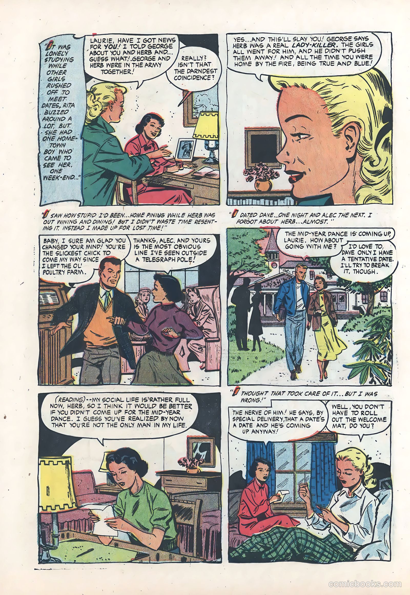 Wartime Romances #18 — page 20 of 36