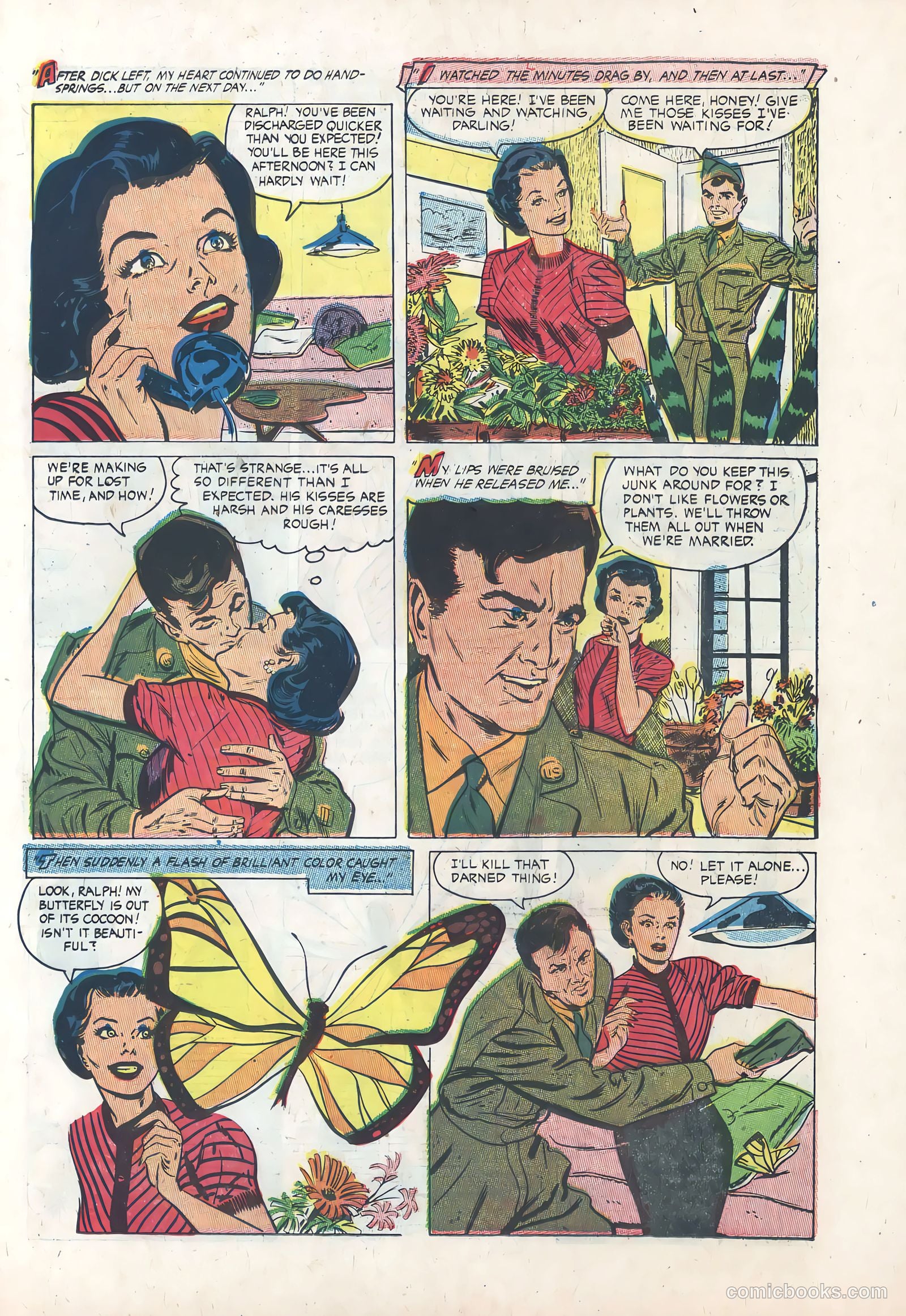Wartime Romances #18 — page 23 of 36