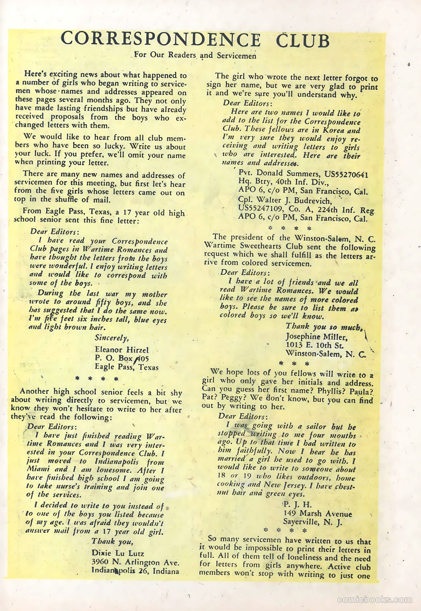Wartime Romances #18 — page 25 of 36