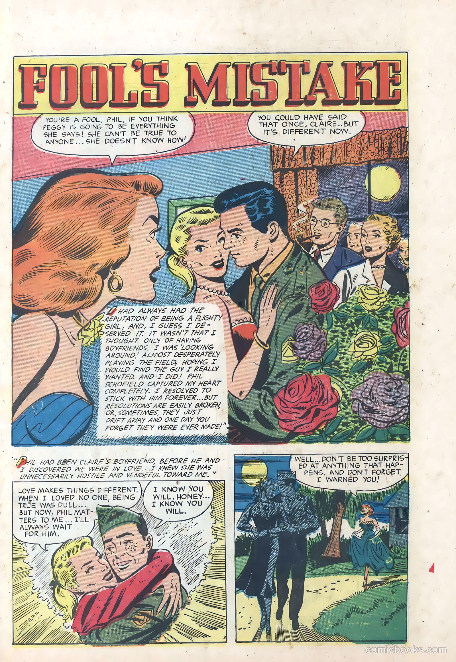 Wartime Romances #18 — page 27 of 36