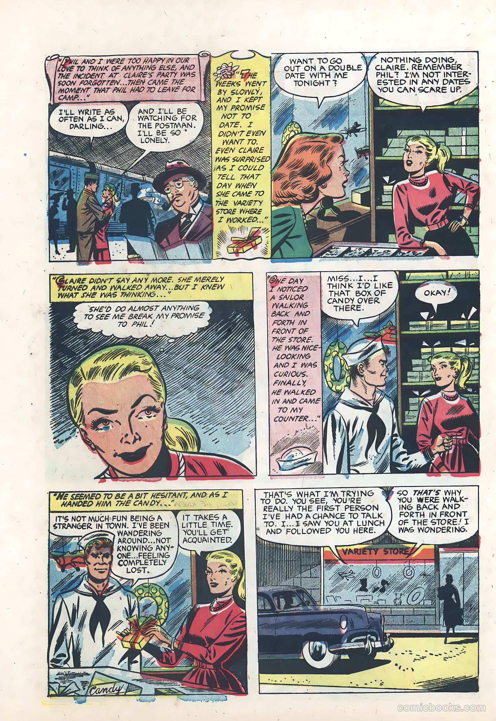 Wartime Romances #18 — page 28 of 36