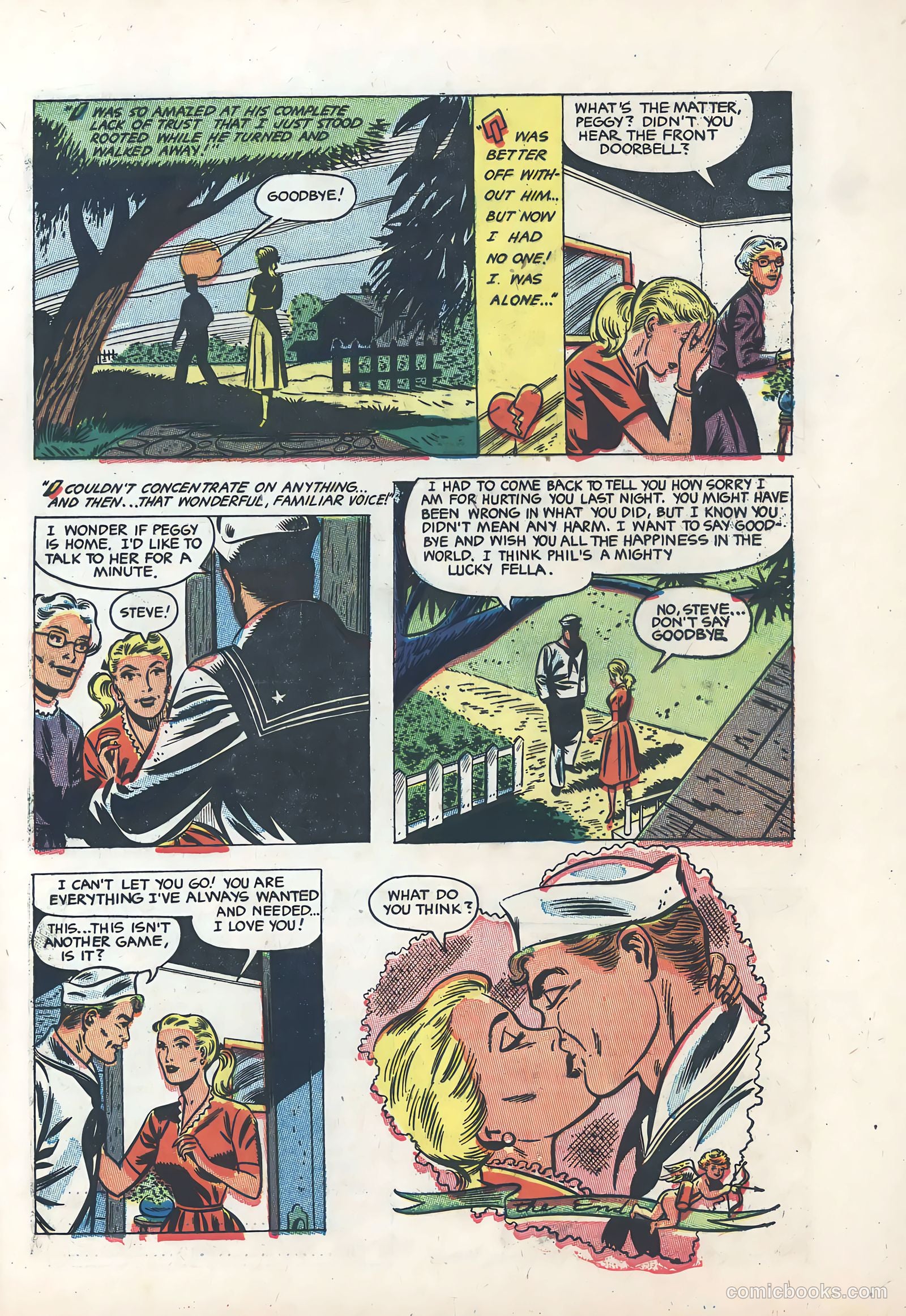 Wartime Romances #18 — page 33 of 36