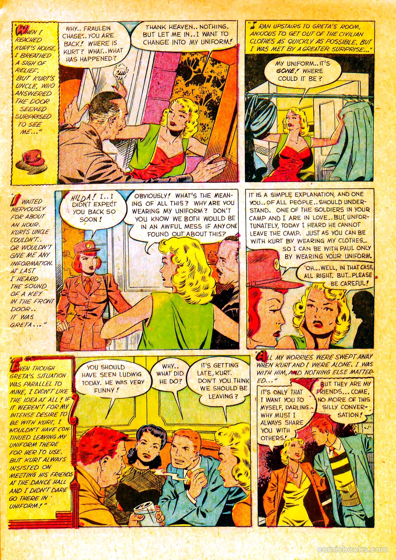 Wartime Romances #2 — page 7 of 36