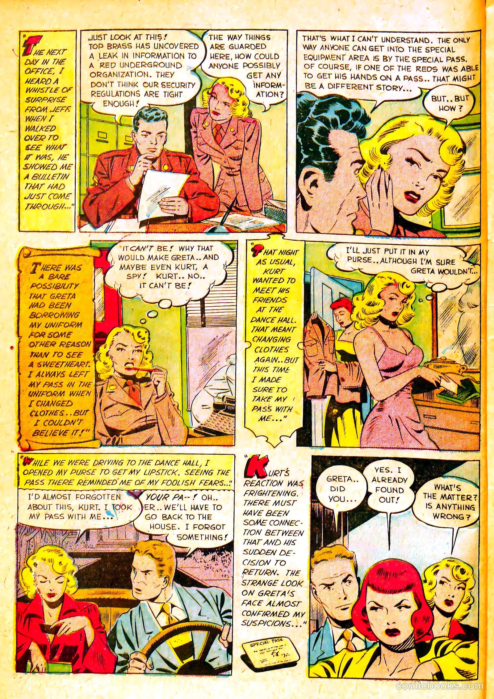 Wartime Romances #2 — page 8 of 36
