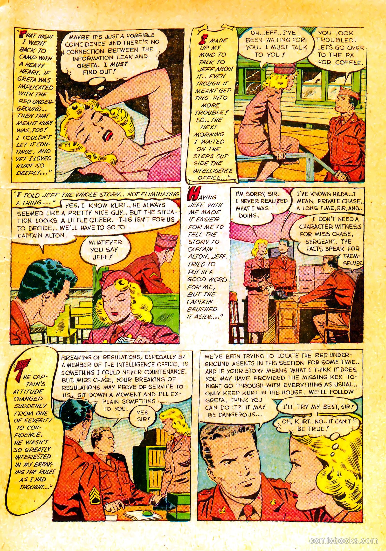 Wartime Romances #2 — page 9 of 36
