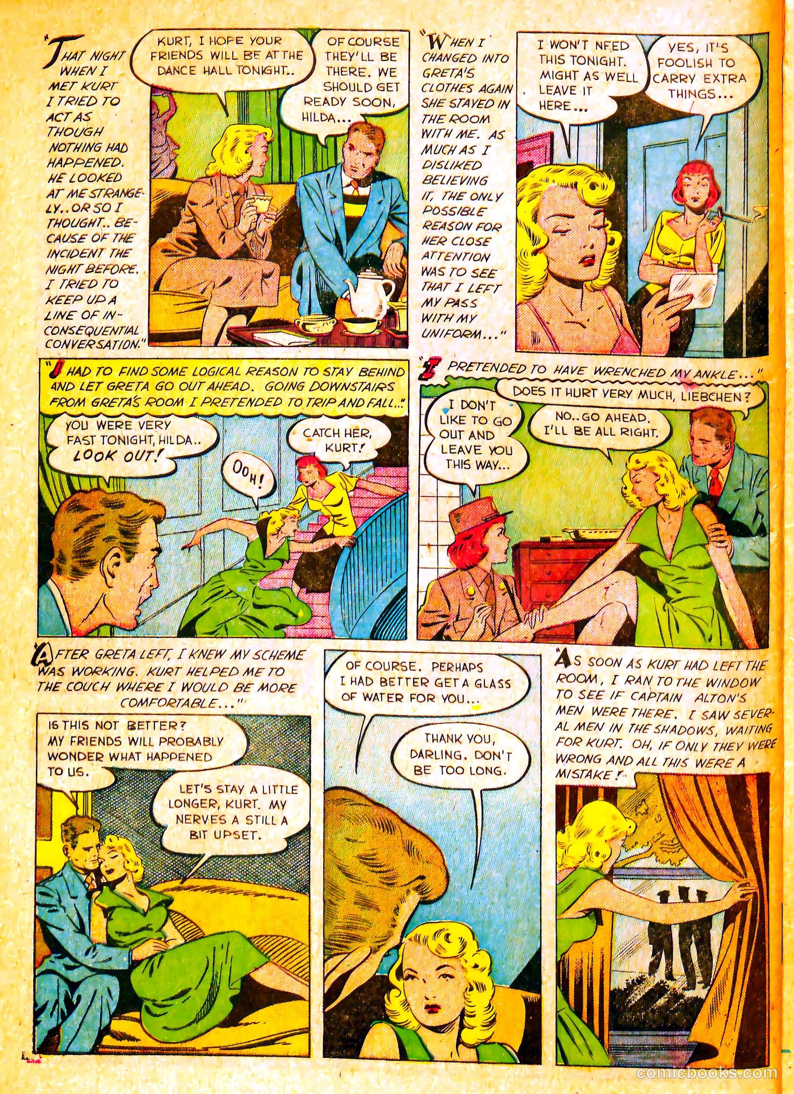 Wartime Romances #2 — page 10 of 36