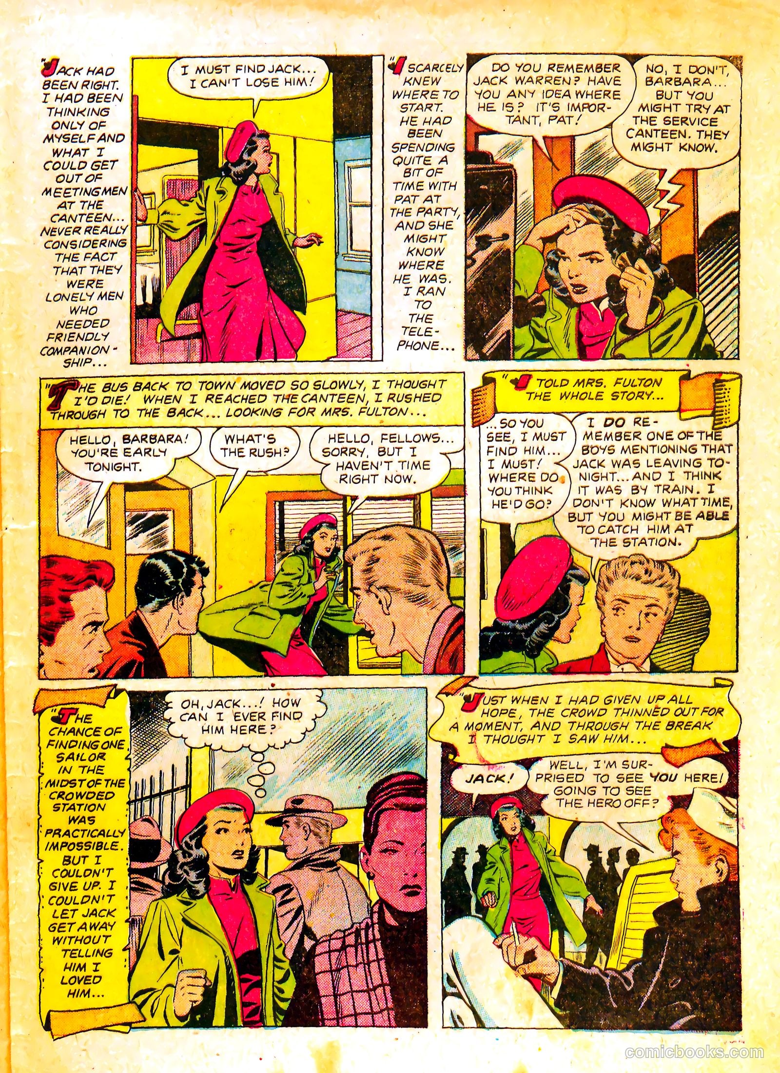 Wartime Romances #2 — page 33 of 36