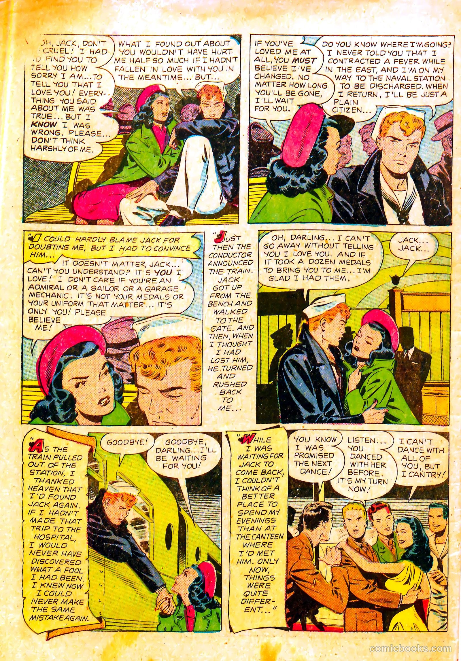 Wartime Romances #2 — page 34 of 36