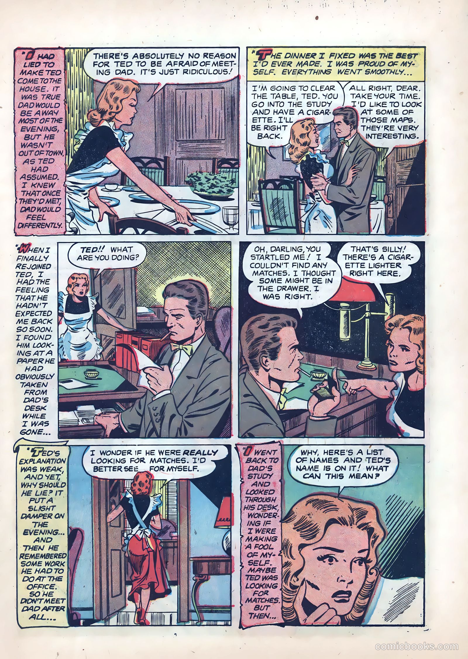 Wartime Romances #3 — page 7 of 36
