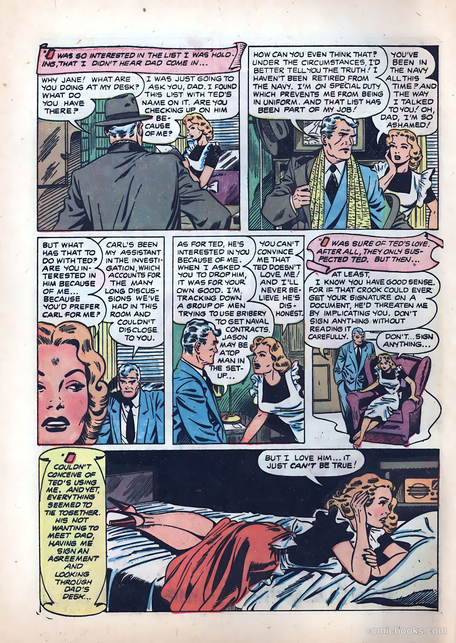 Wartime Romances #3 — page 8 of 36