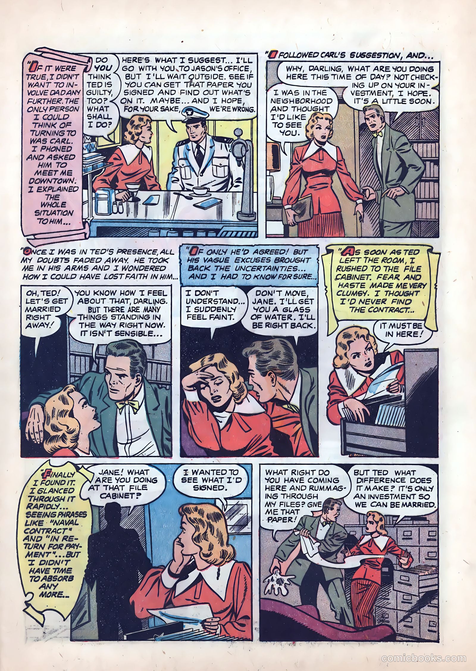 Wartime Romances #3 — page 9 of 36