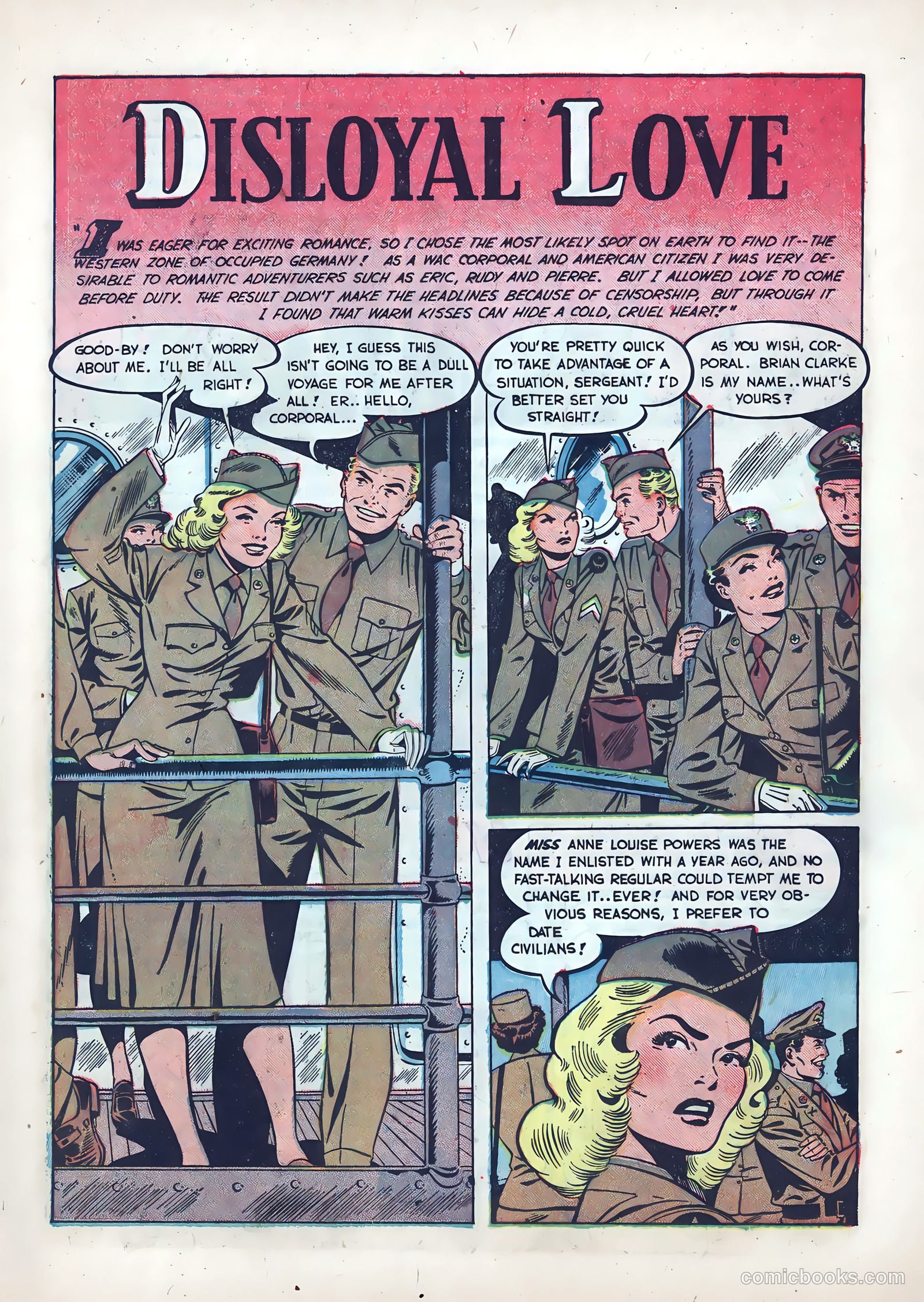 Wartime Romances #3 — page 11 of 36