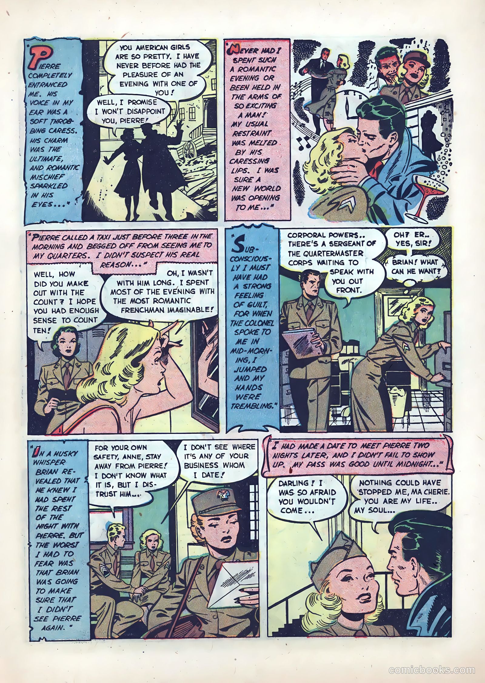 Wartime Romances #3 — page 15 of 36