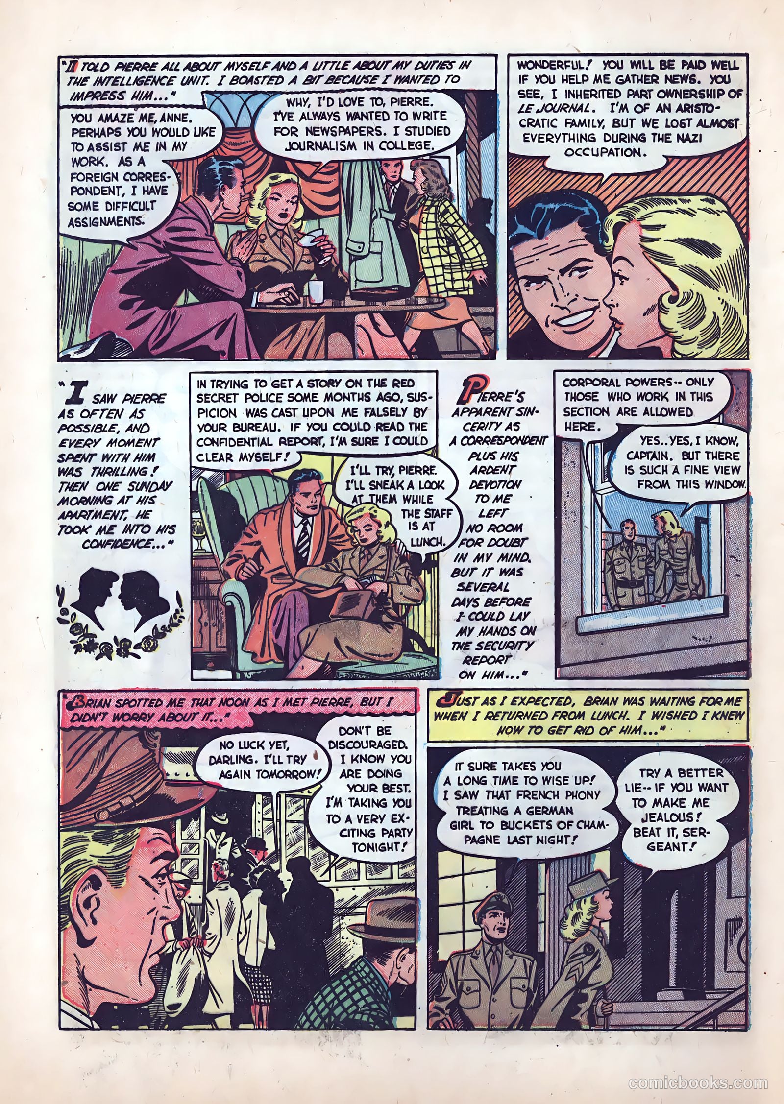 Wartime Romances #3 — page 16 of 36