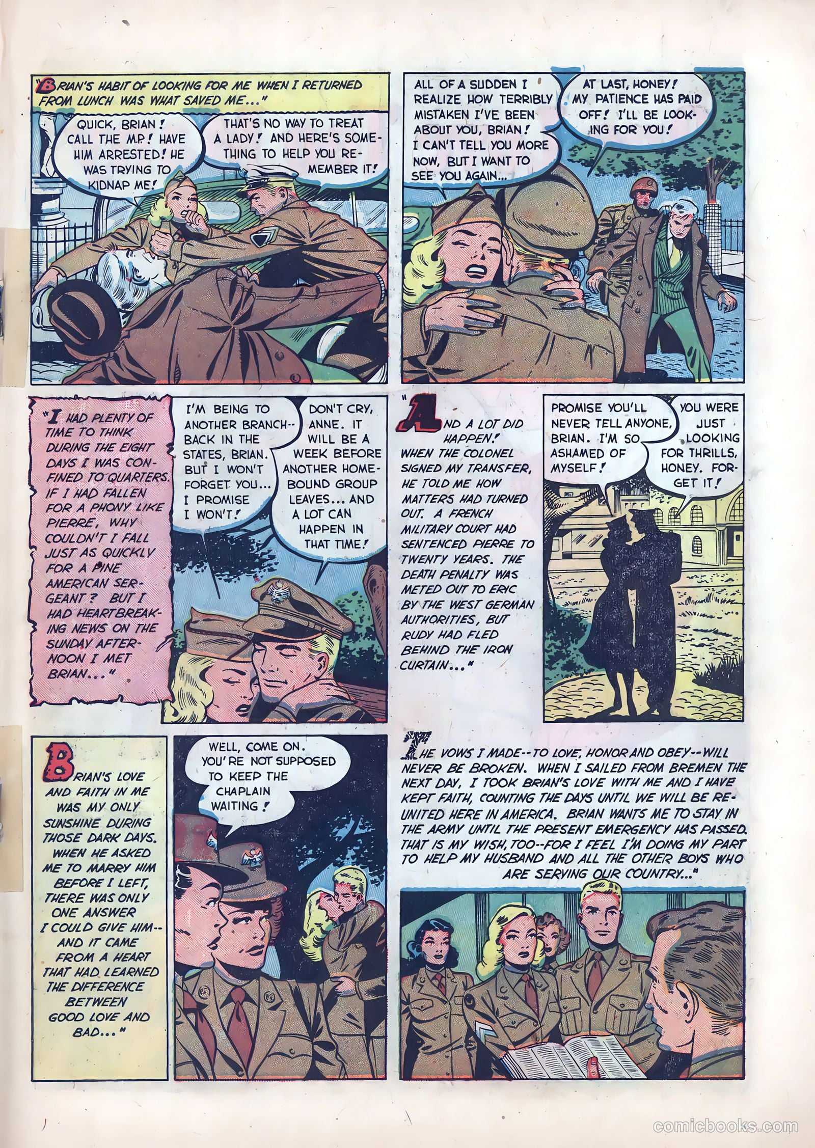 Wartime Romances #3 — page 19 of 36