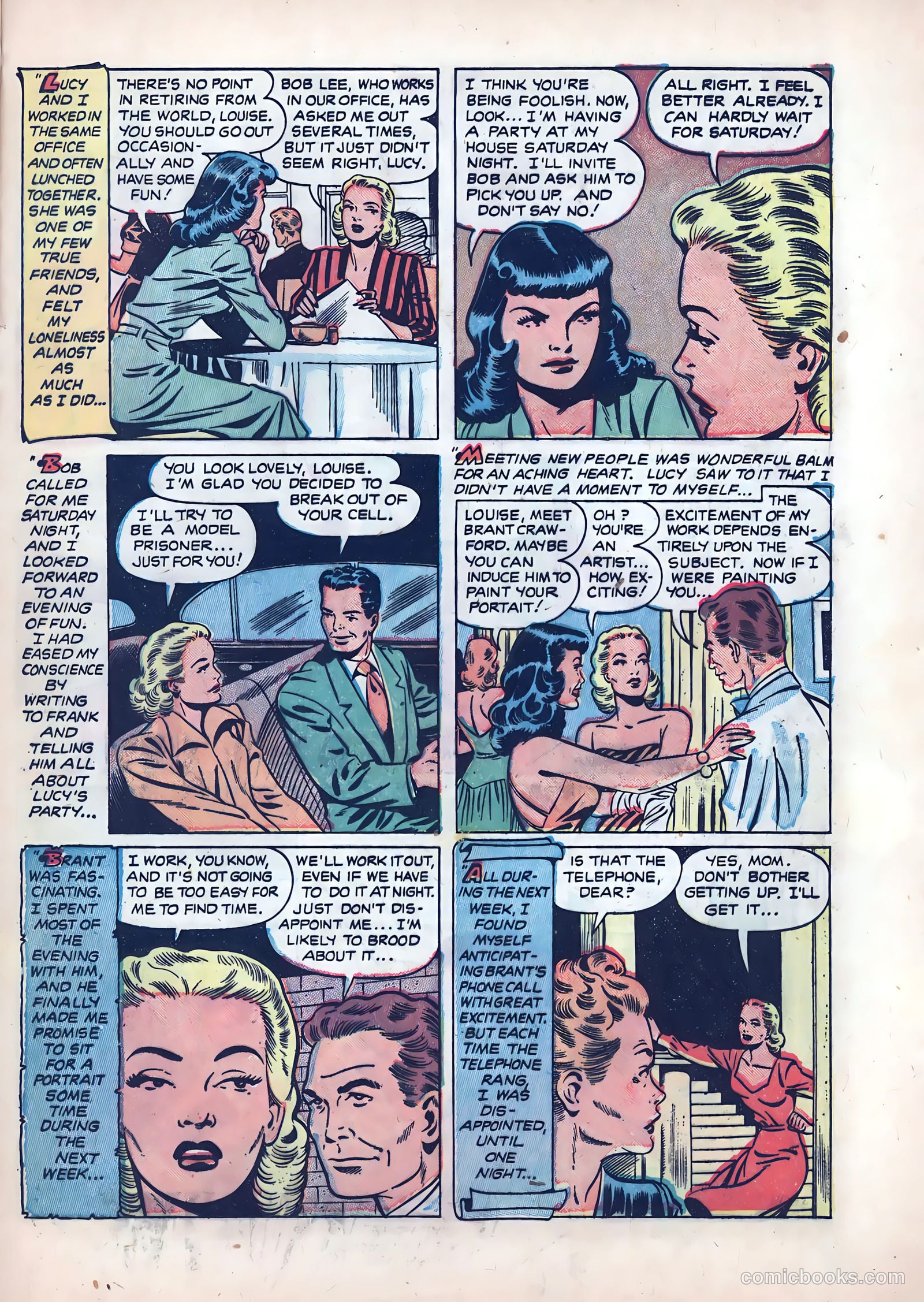 Wartime Romances #3 — page 21 of 36