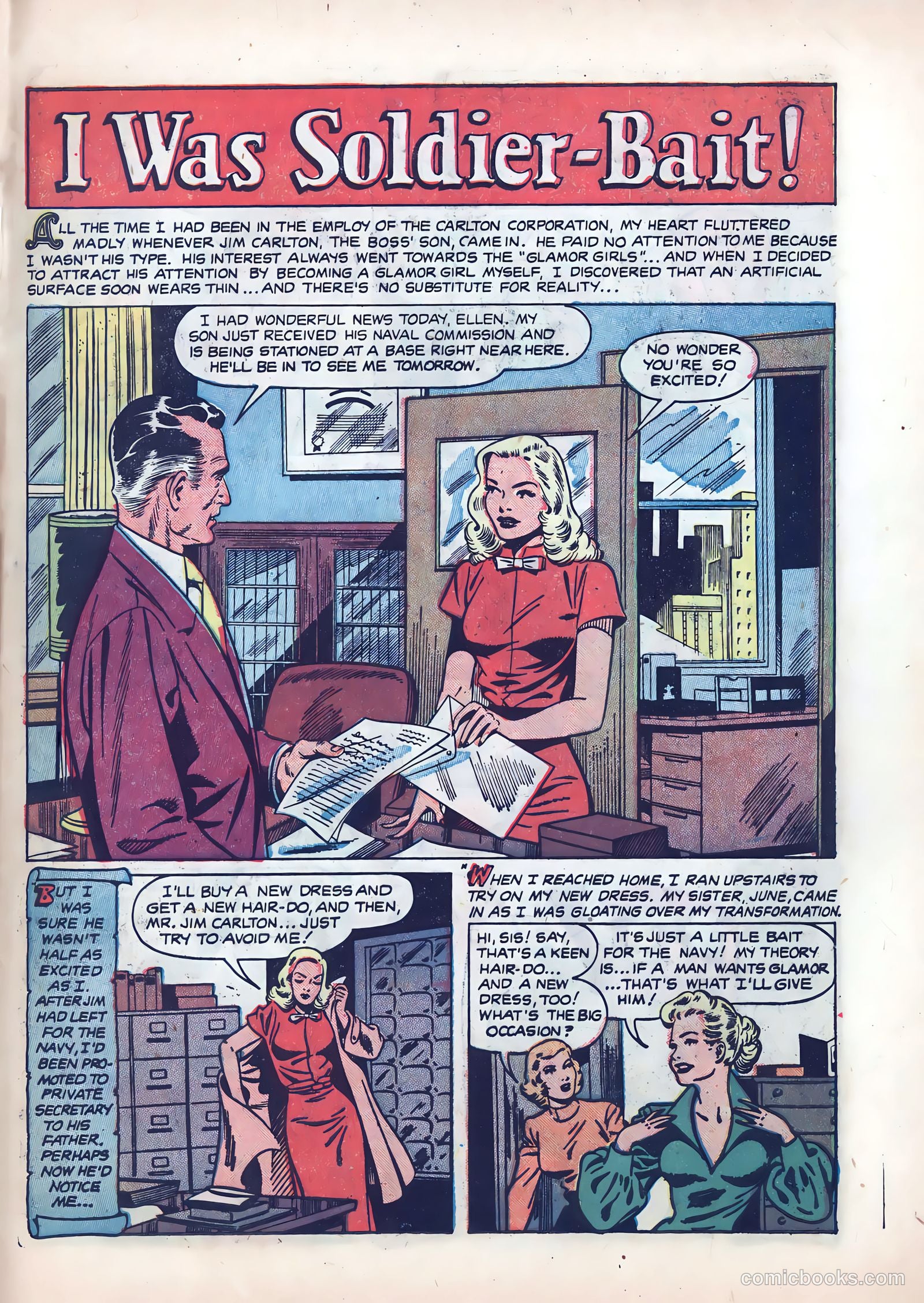 Wartime Romances #3 — page 27 of 36