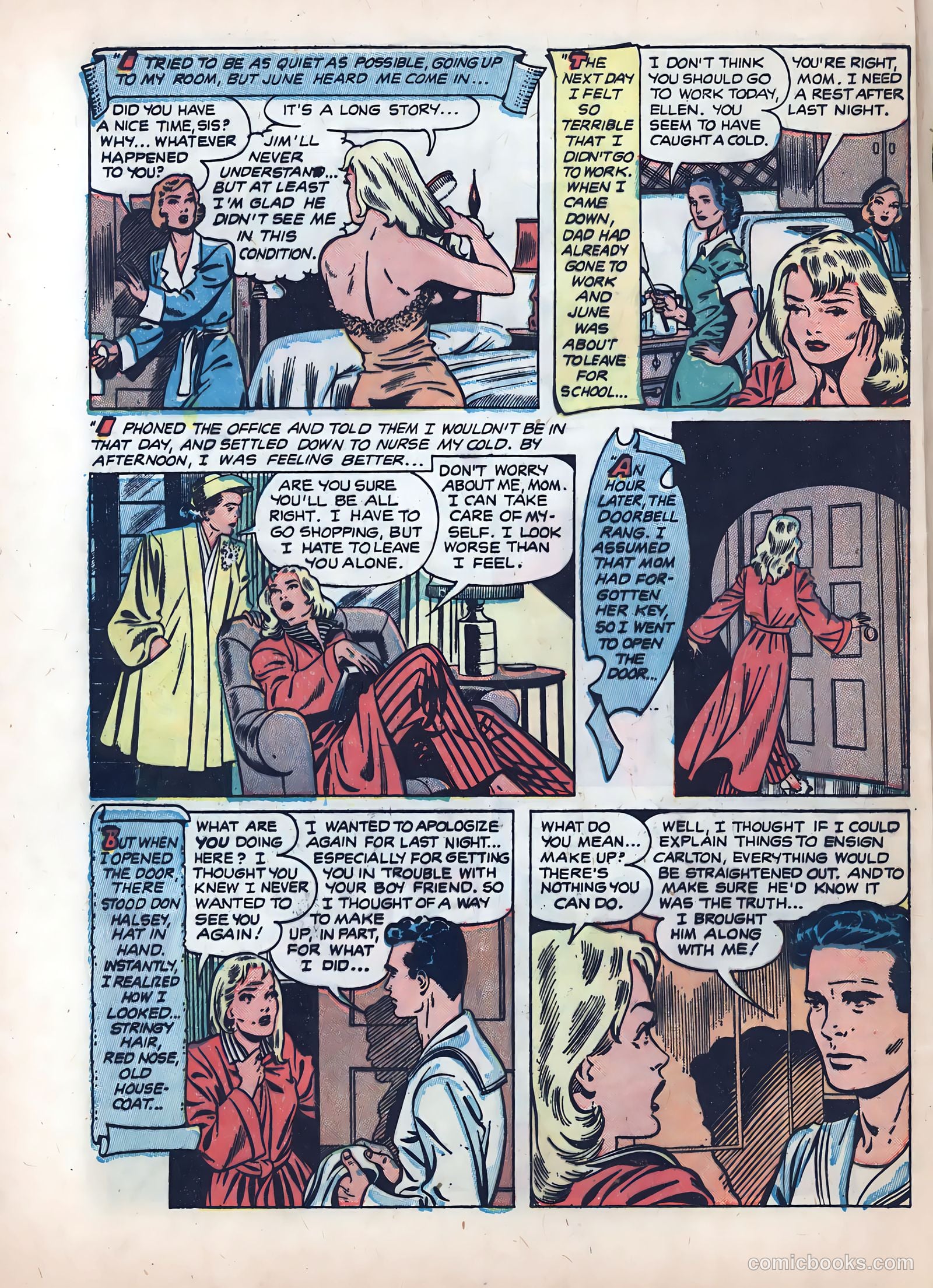 Wartime Romances #3 — page 32 of 36