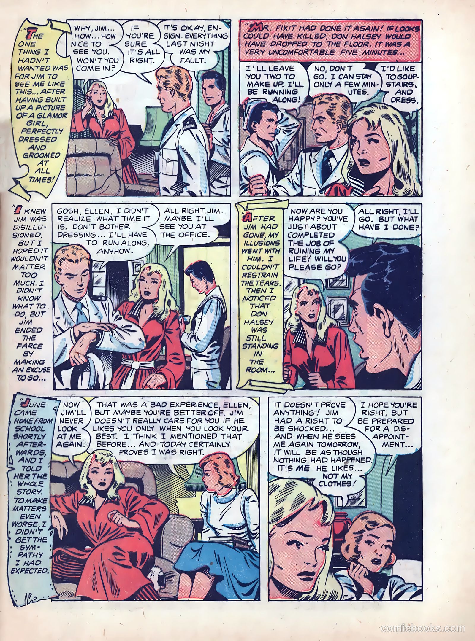 Wartime Romances #3 — page 33 of 36