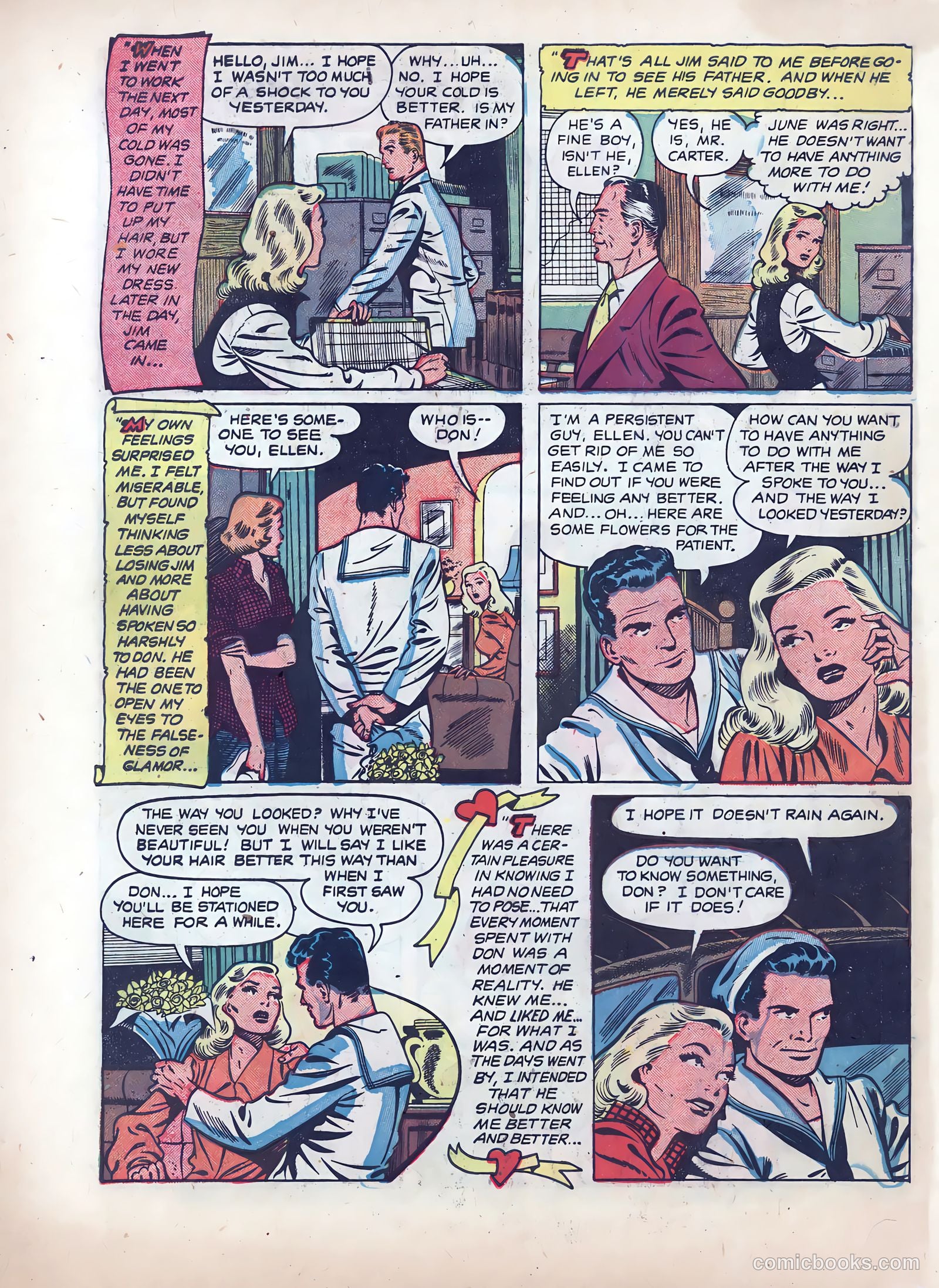 Wartime Romances #3 — page 34 of 36