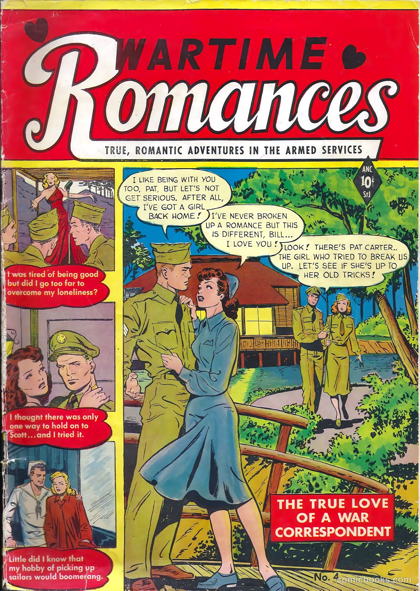 Wartime Romances #4 — page 1 of 36