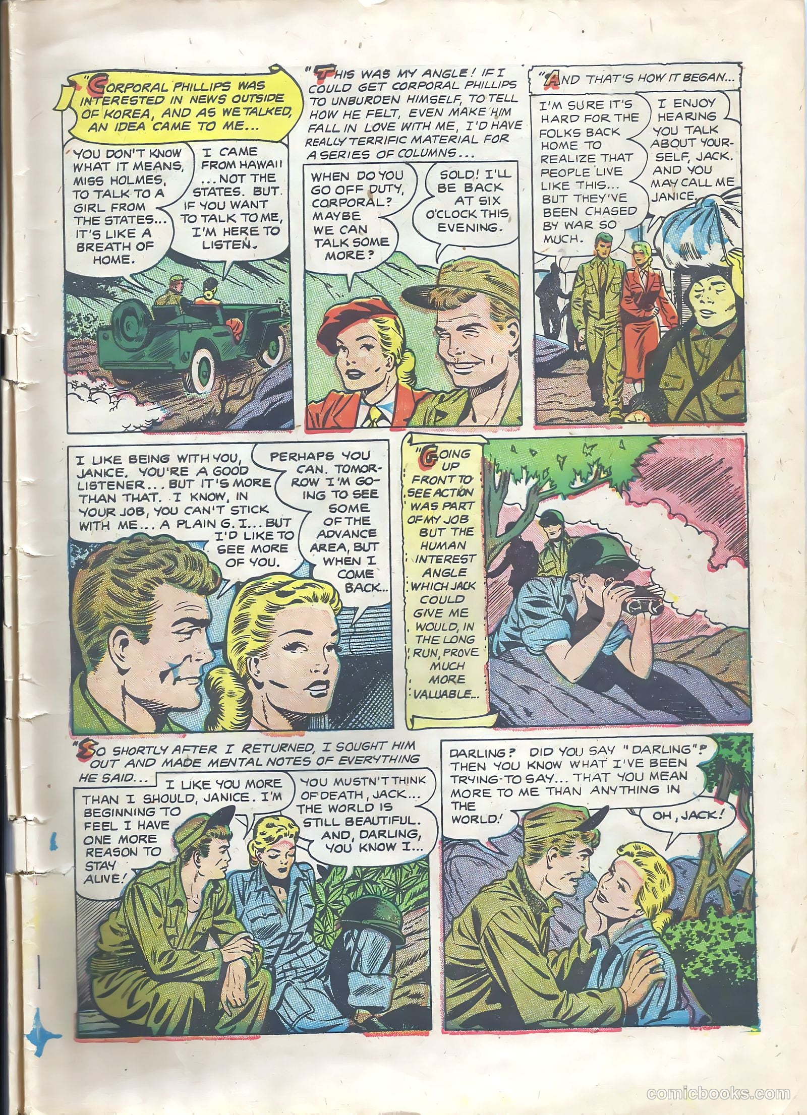 Wartime Romances #4 — page 5 of 36