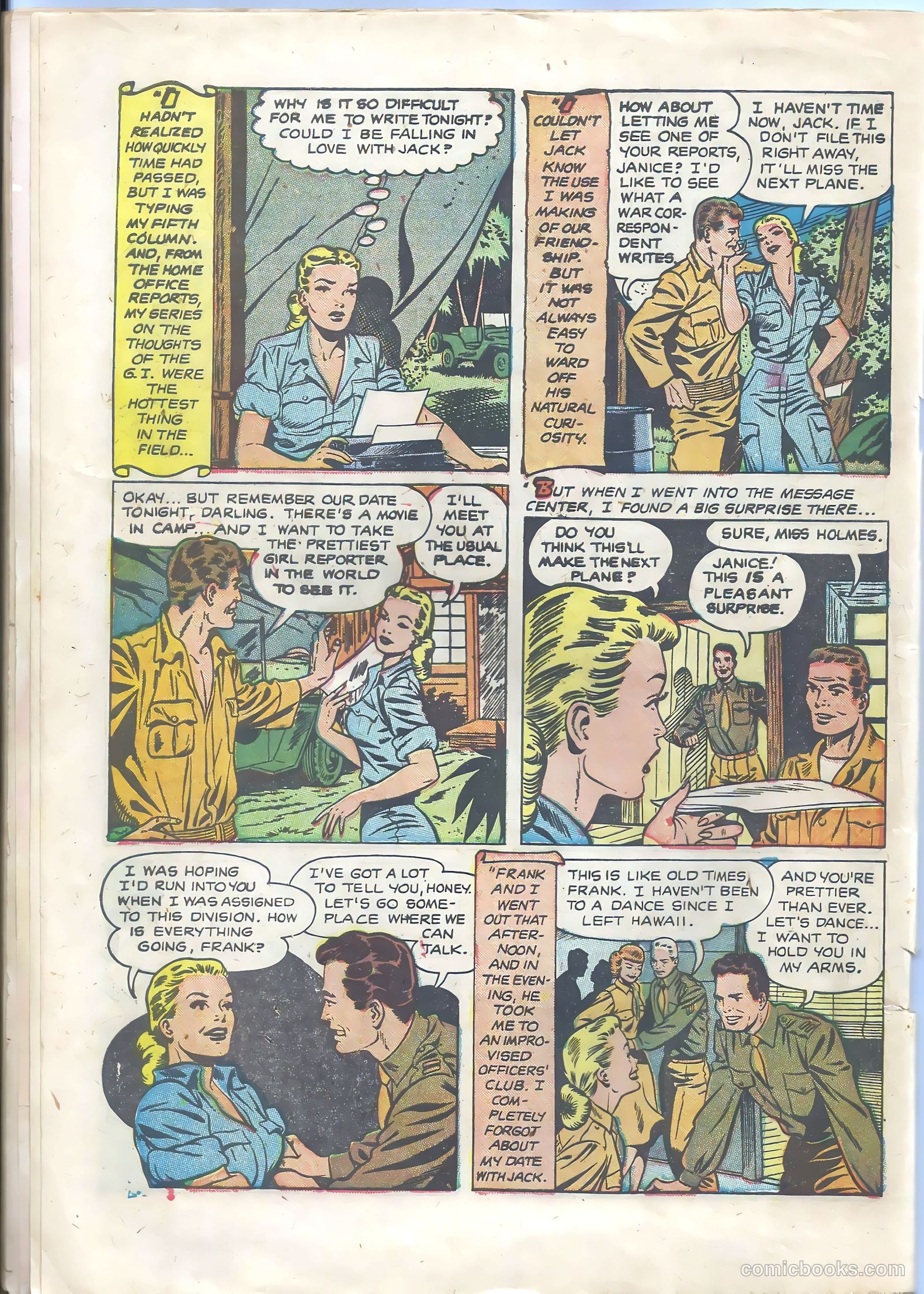 Wartime Romances #4 — page 6 of 36