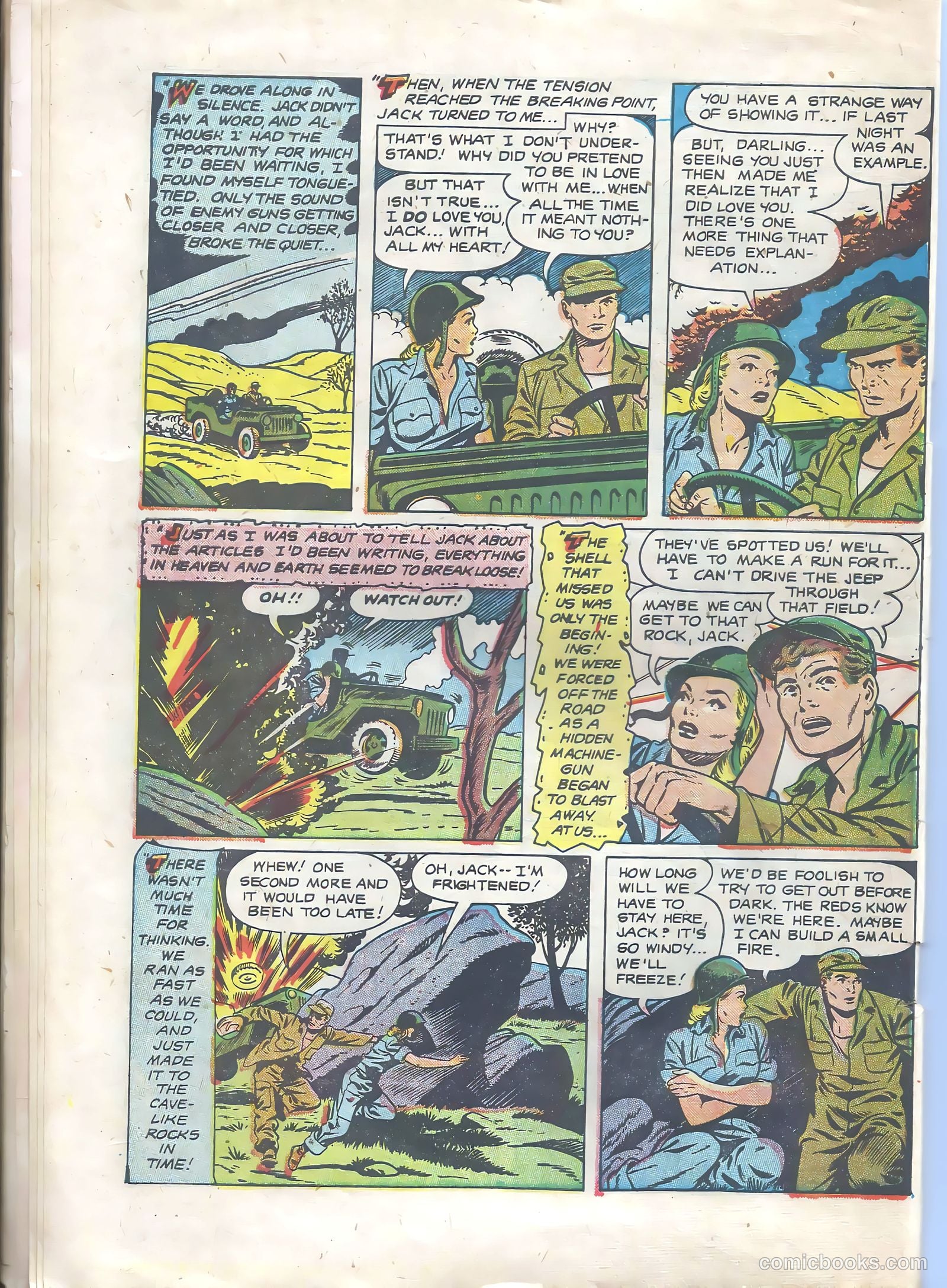 Wartime Romances #4 — page 8 of 36