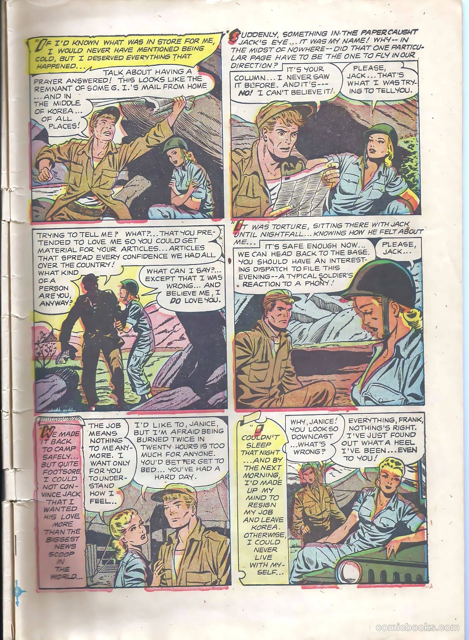Wartime Romances #4 — page 9 of 36