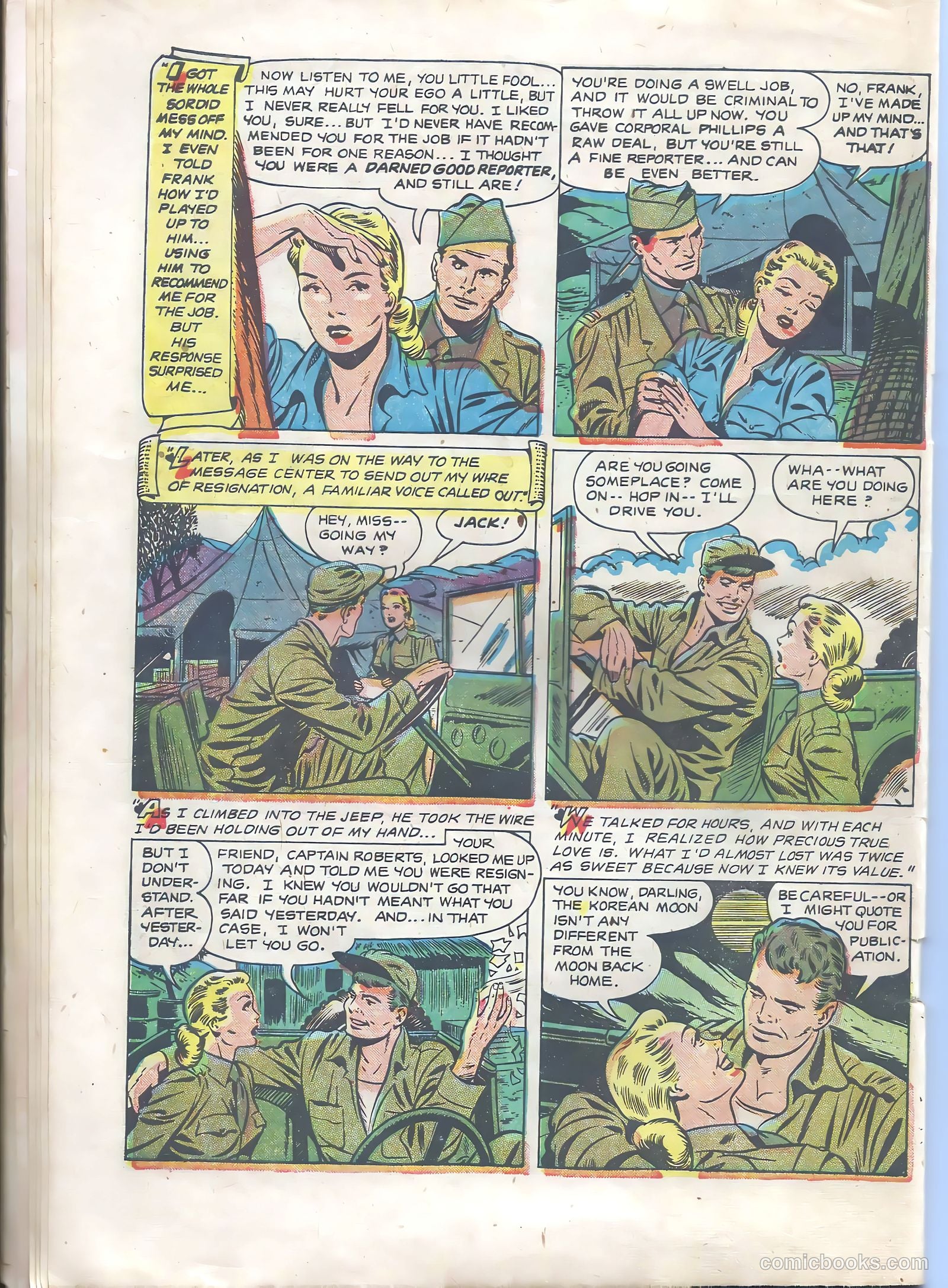 Wartime Romances #4 — page 10 of 36