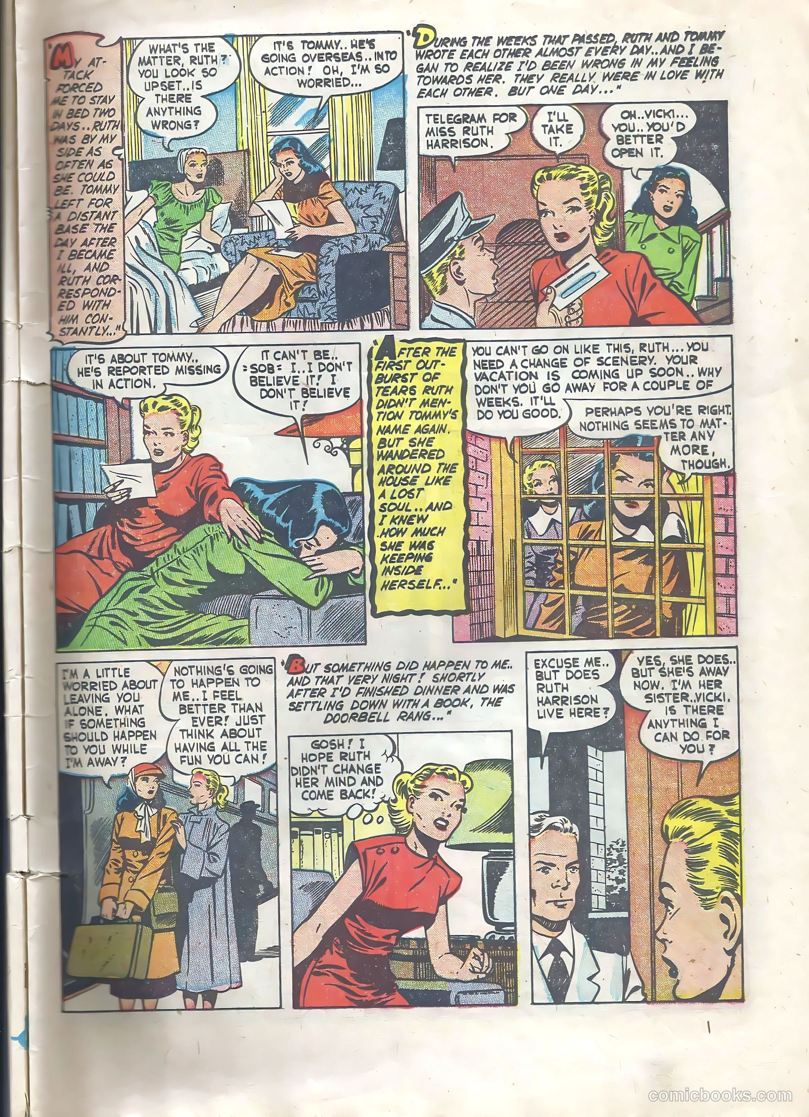 Wartime Romances #4 — page 13 of 36