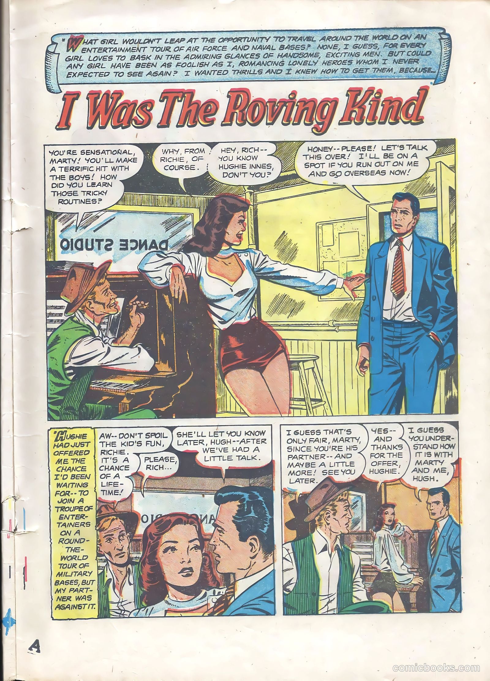 Wartime Romances #4 — page 17 of 36