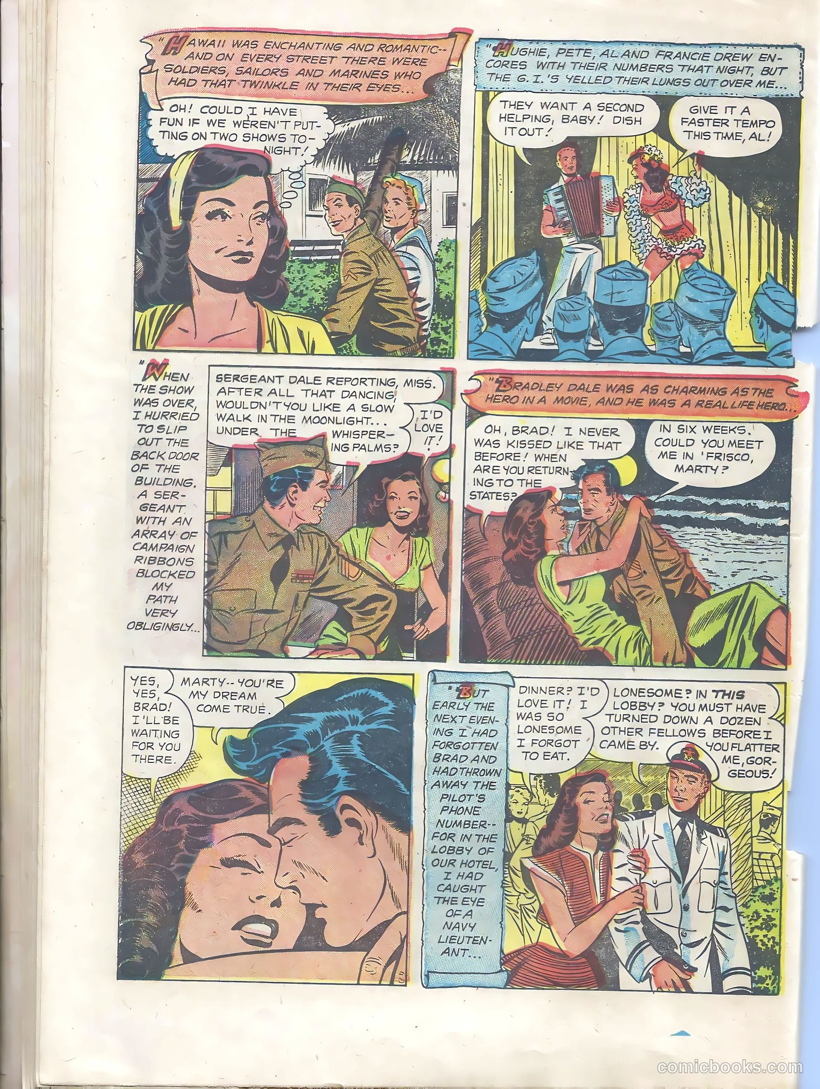 Wartime Romances #4 — page 20 of 36