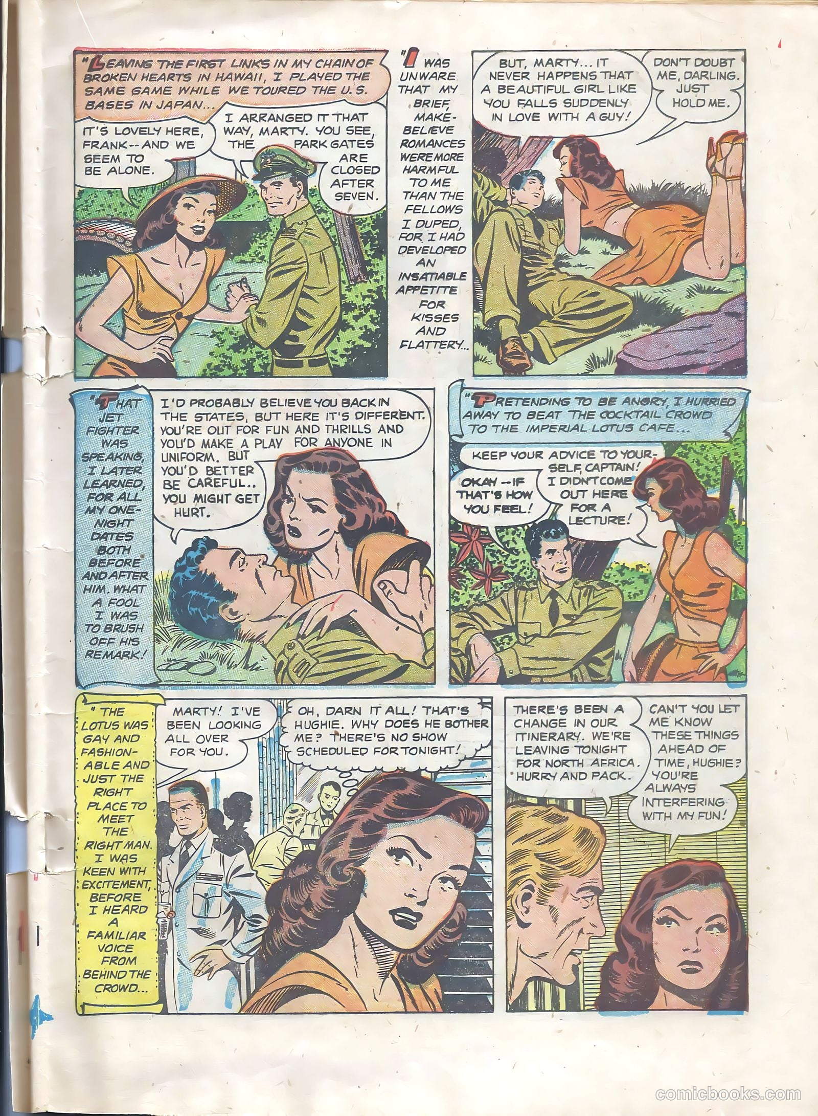 Wartime Romances #4 — page 21 of 36