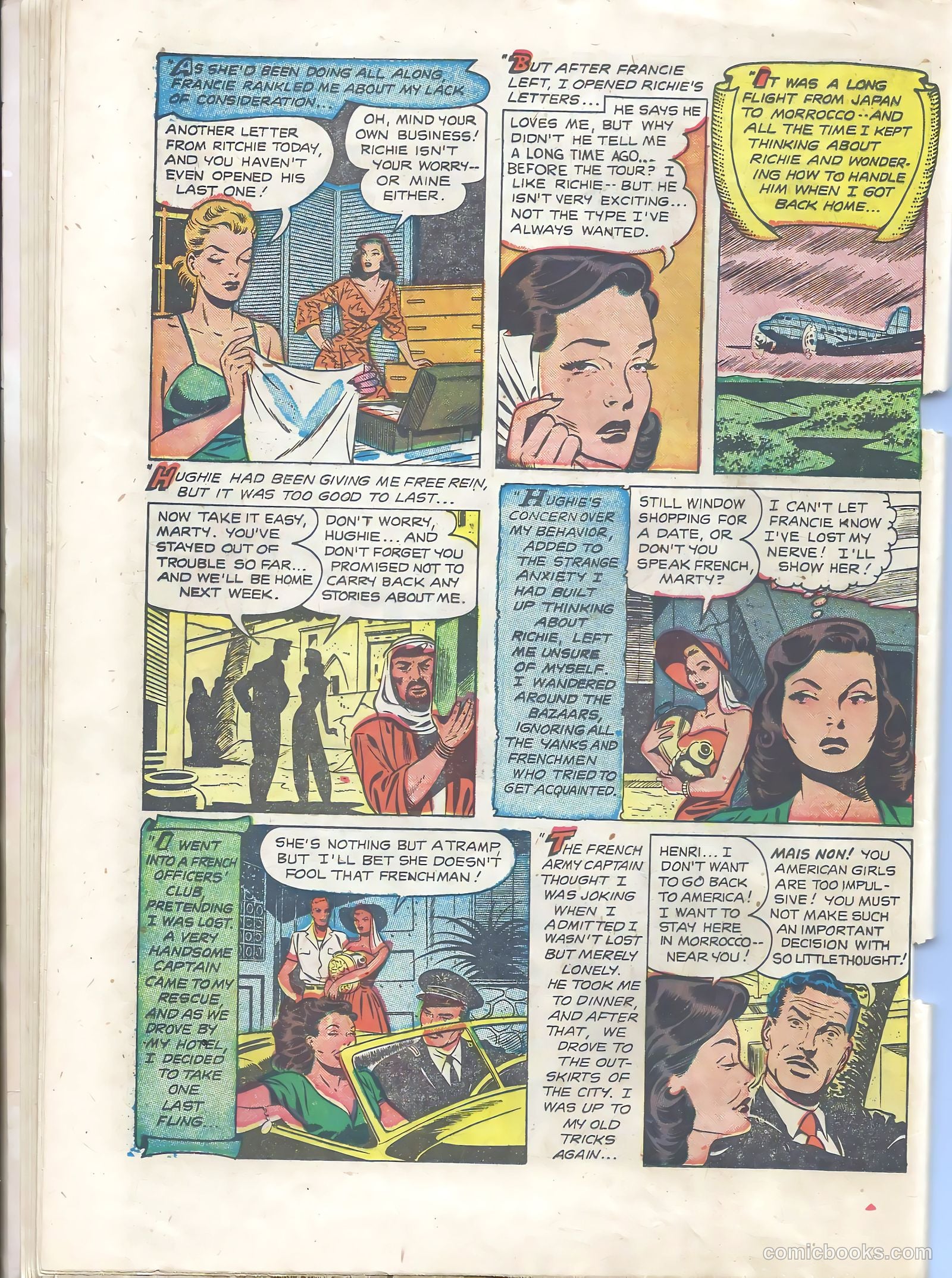 Wartime Romances #4 — page 22 of 36