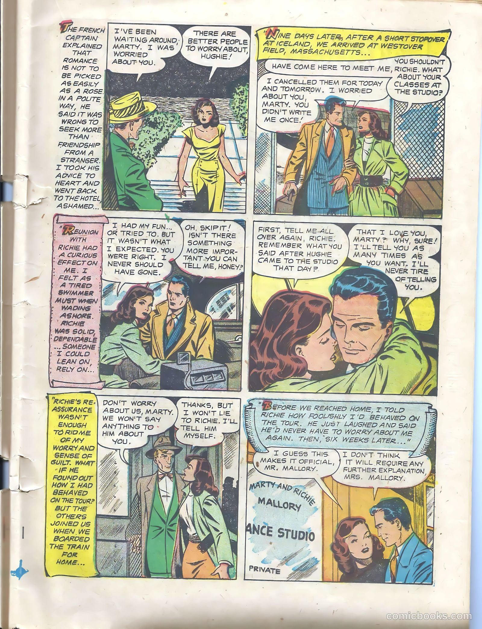 Wartime Romances #4 — page 23 of 36