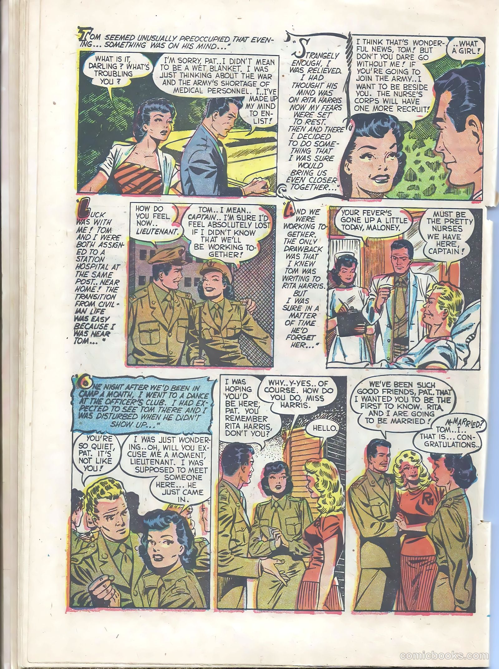 Wartime Romances #4 — page 28 of 36