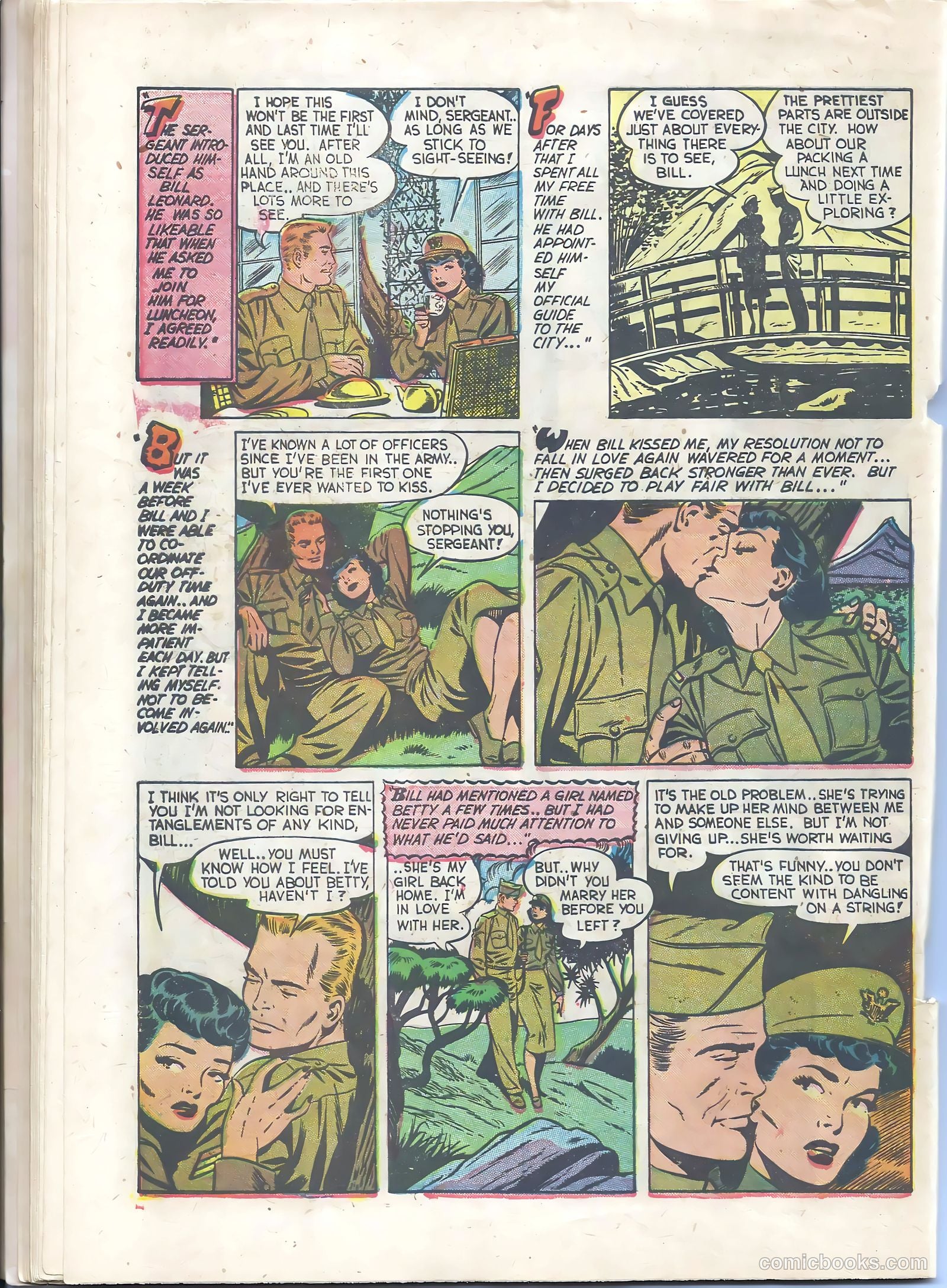 Wartime Romances #4 — page 30 of 36