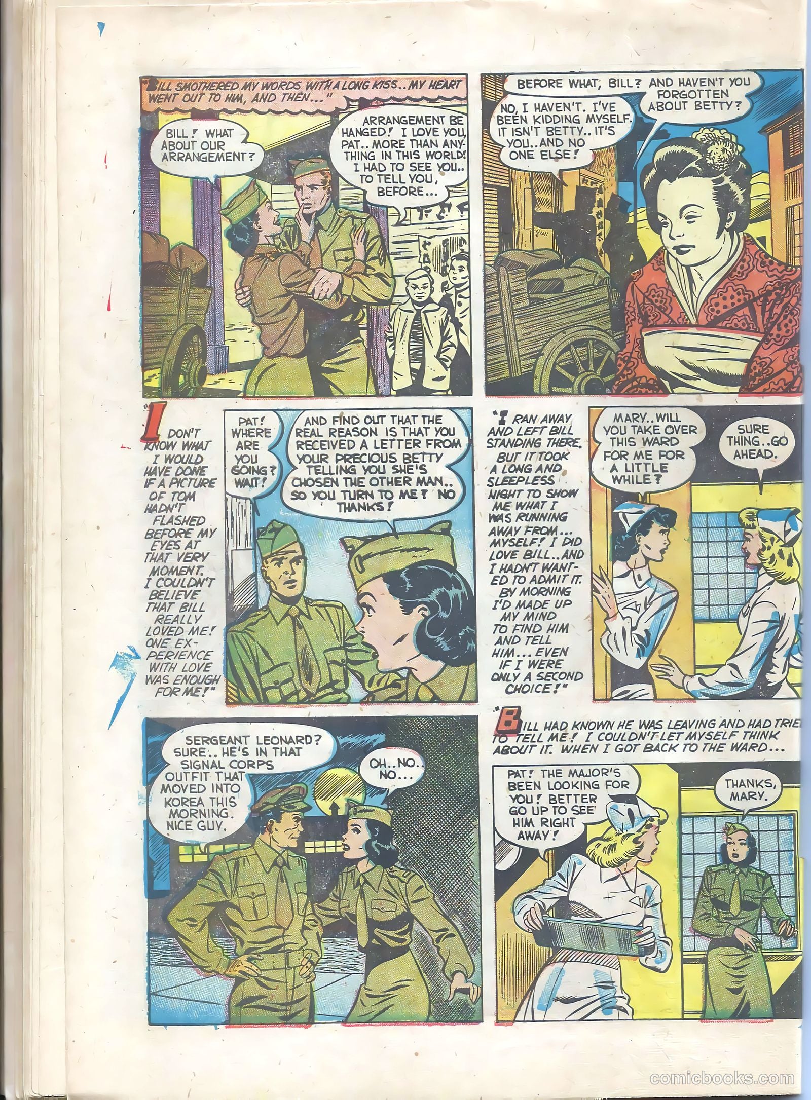 Wartime Romances #4 — page 32 of 36