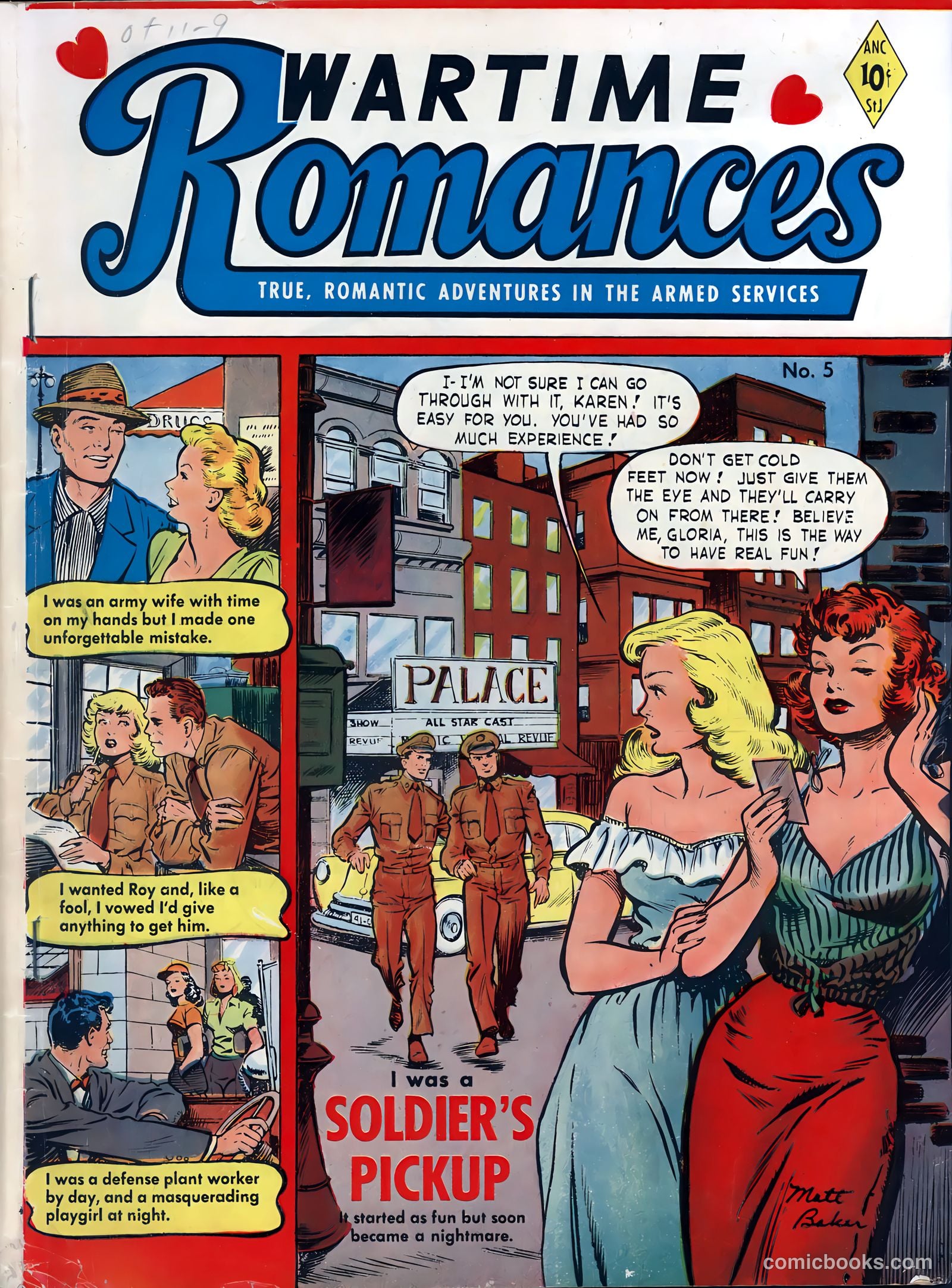 Wartime Romances #5 — page 1 of 36