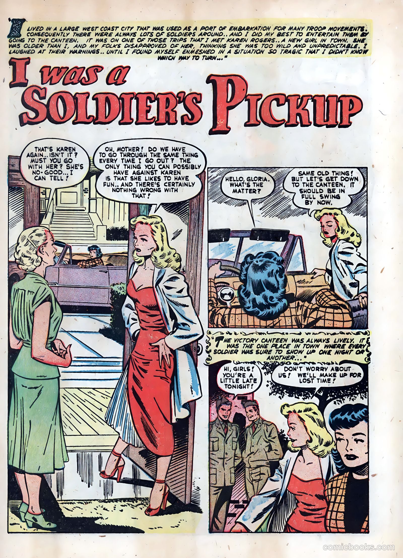 Wartime Romances #5 — page 3 of 36