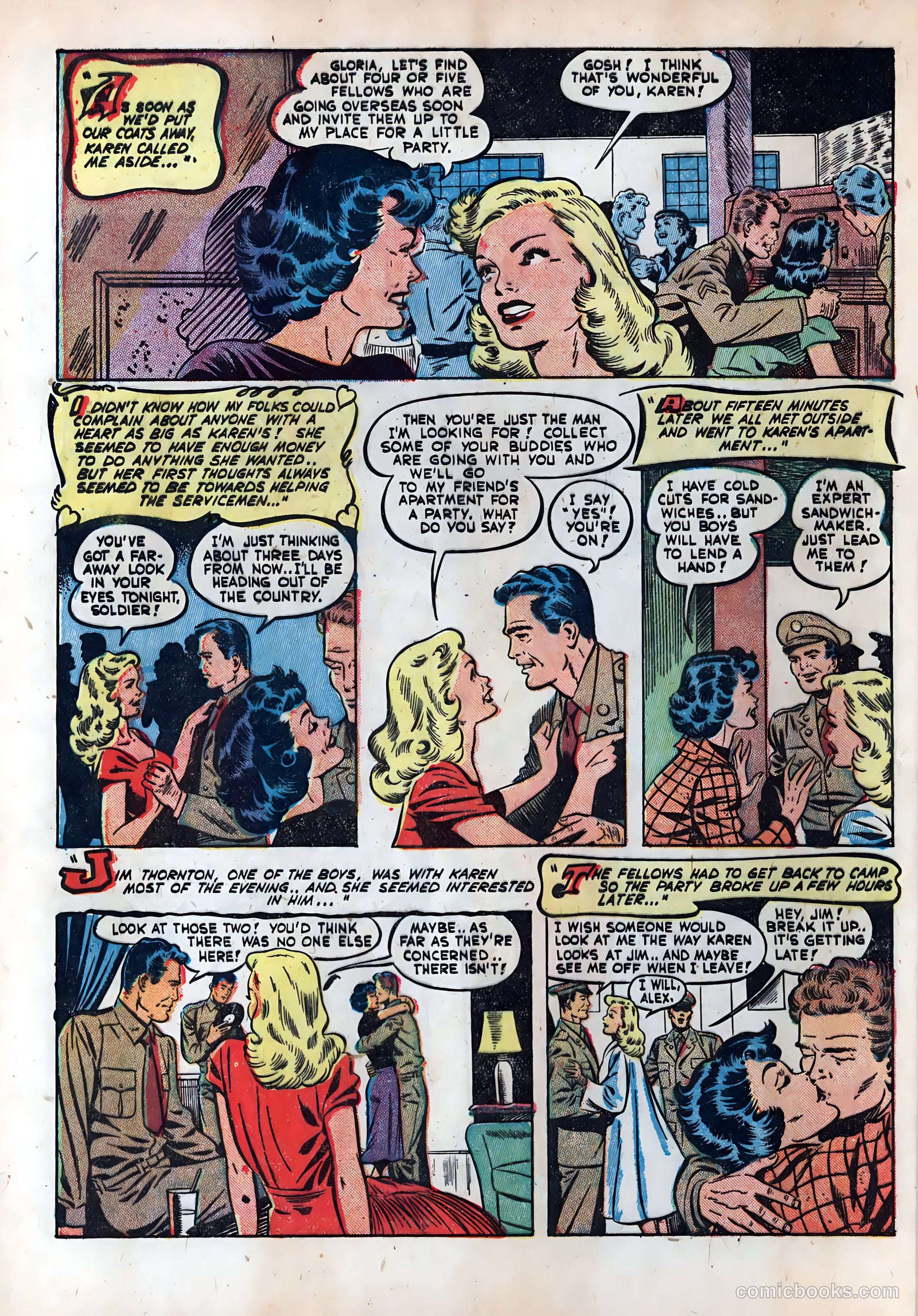 Wartime Romances #5 — page 4 of 36