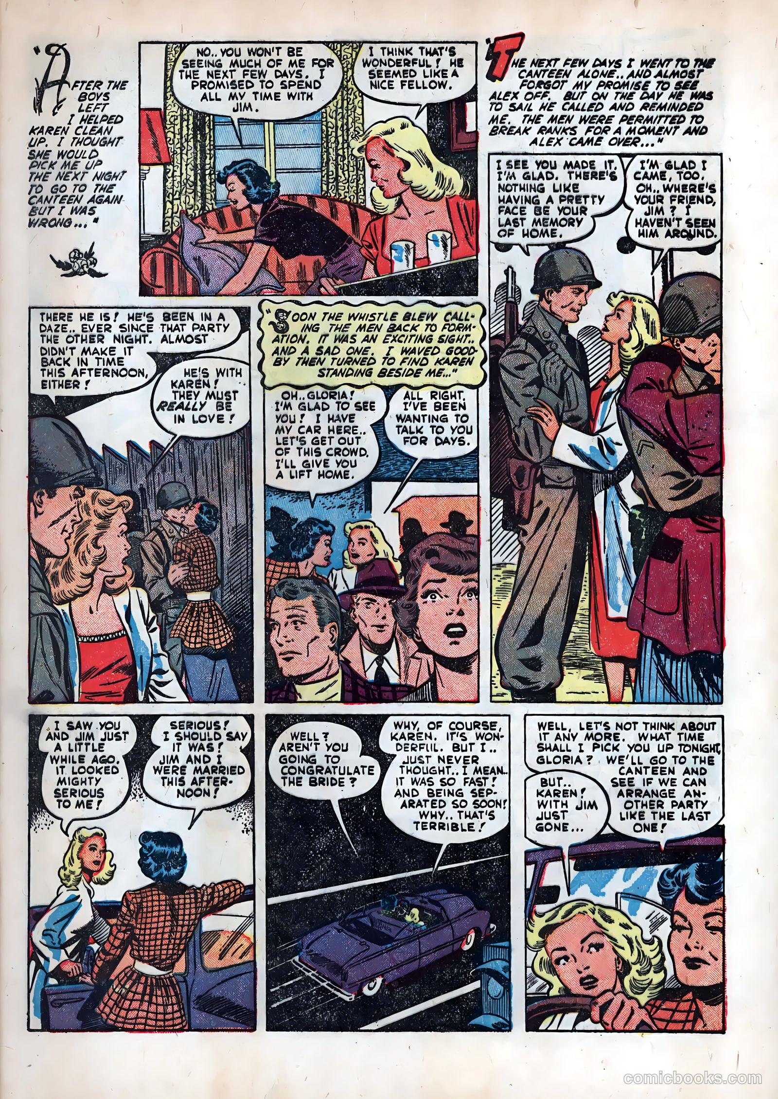 Wartime Romances #5 — page 5 of 36
