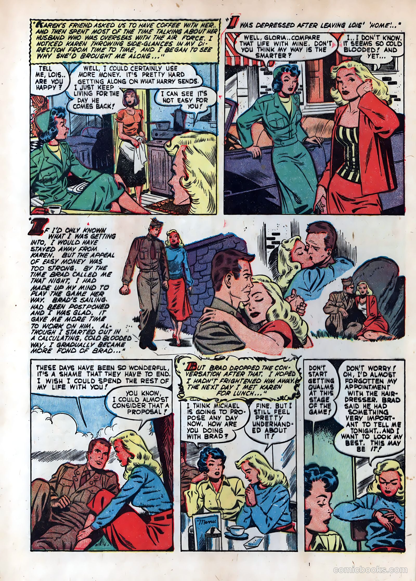 Wartime Romances #5 — page 8 of 36